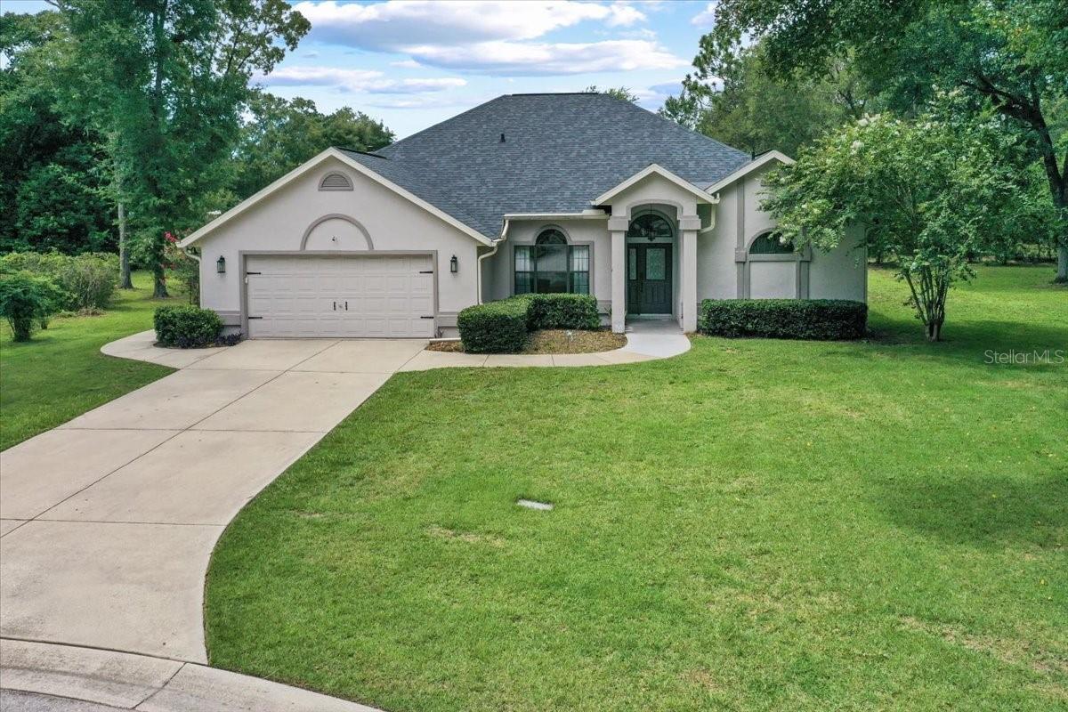 Welcome to this beautifully maintained 2,557 sq ft home located at the end of a quiet cul-de-sac on a rare double lot, offering space, privacy, and natural beauty. This 3-bedroom, 2-bath residence includes a spacious bonus room perfect for a home office, guest room, or additional living space. The home backs up to the serene Silver Springs Conservation Area, where you can enjoy peaceful views and regular visits from local wildlife right in your backyard. Inside, you’ll find a stylish kitchen featuring granite countertops, a gas stove, and stainless steel appliances from 2018, with the washer and dryer included for added convenience. The master bathroom was completely remodeled in 2021 with a modern, spa-like design, and the guest bathroom received a tasteful partial update the same year. Recent upgrades include a new roof in 2019, fresh exterior paint and new doors in 2021, updated lighting fixtures inside and out, new window screens added in 2022, and gutters equipped with leaf guards. This home also features a generous two-car garage and is just minutes from town and all essential amenities. With its ideal location, thoughtful updates, and inviting layout, this home is the perfect blend of comfort, style, and nature