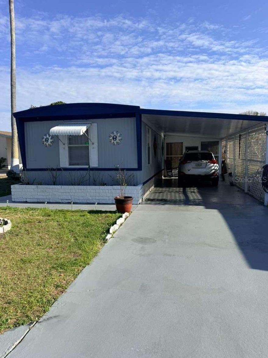 Charming 2-bedroom, 1-bath mobile home located in the desirable 55+ community of Royal Palm Village in Haines City. This well-maintained home offers a comfortable and peaceful lifestyle, ideal for those looking to enjoy a quiet and relaxed environment.

The property features a functional layout with abundant natural light, a cozy living area, and a well-appointed kitchen.

Located in a land lease community, residents enjoy a welcoming neighborhood atmosphere with convenient access to shopping, dining, and major roadways throughout Central Florida.

Community includes water and sewer.


Don’t miss this opportunity to own an affordable home in a well-established active community!