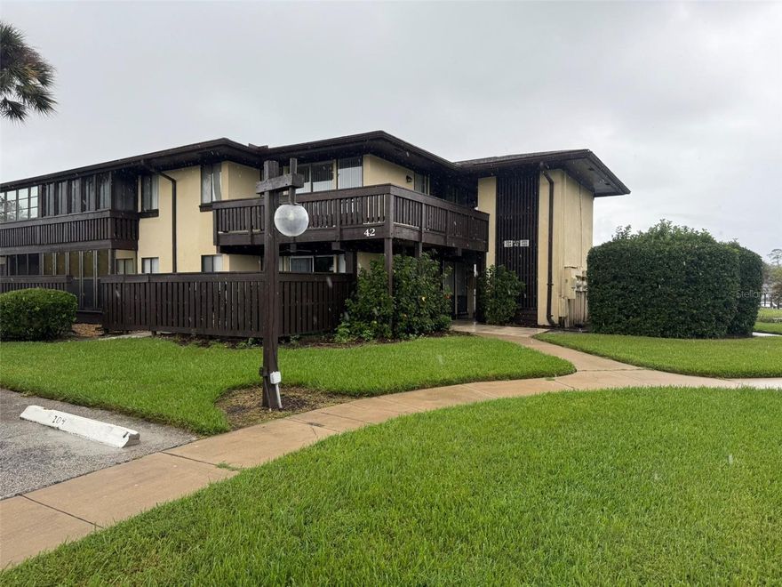 Updated second floor unit with canal views from L shaped balconey.   Two bed, two bath condo with new appliances and new vinyl flooring throughout.
