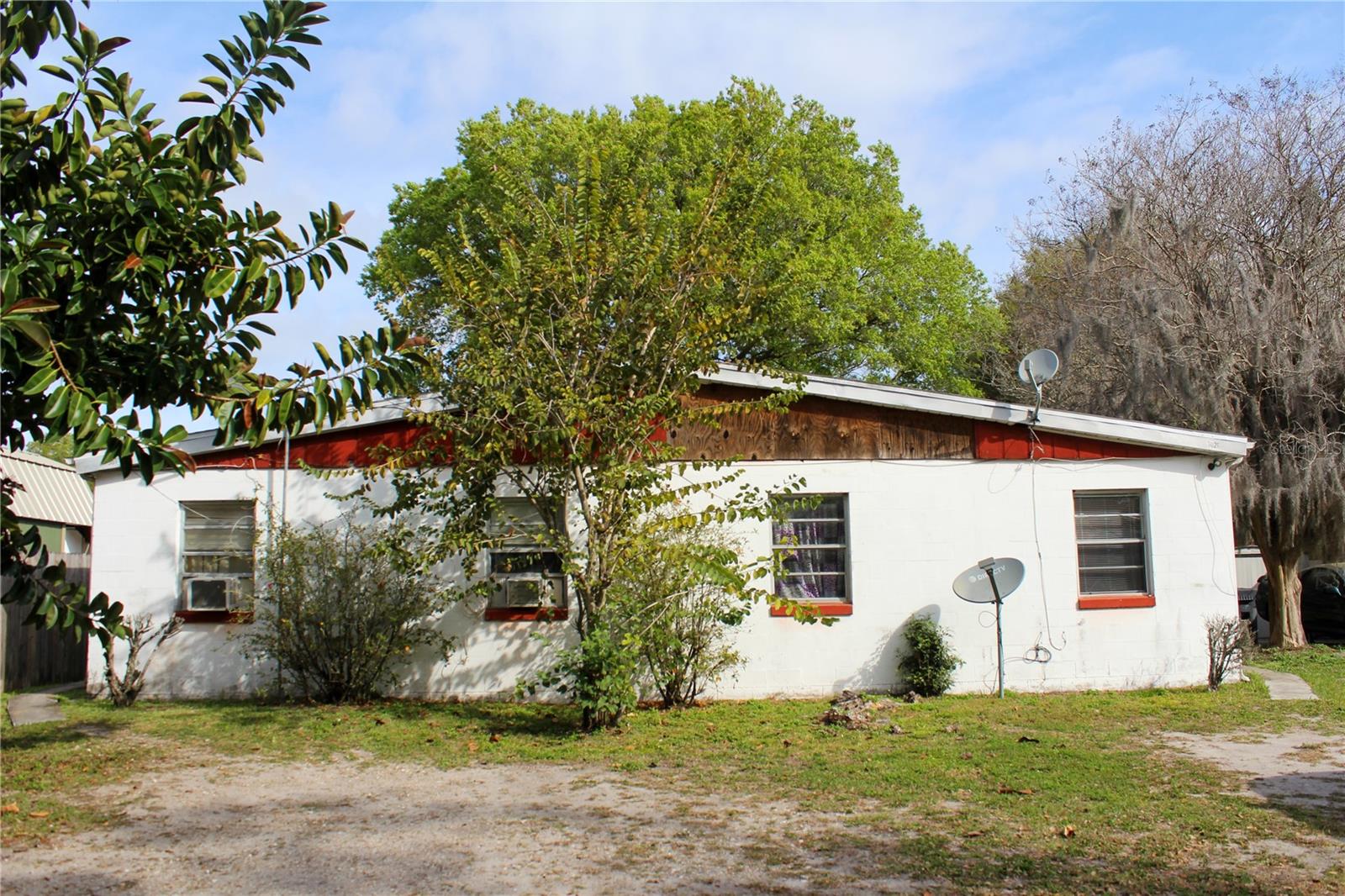 Investor or handyman special – inherited duplex opportunity in Lakeland! This duplex property at 3018 Galaxy Ln offers two 1-bedroom, 1-bath units (1/1 + 1/1) on a spacious 5,227 sq ft lot. Each unit has a private entrance and is part of a solid 1978-built structure with updates noted in 1999 (public records). Located in a quiet residential pocket of Lakeland (33801), with no HOA and easy access to schools, parks, and shopping. Ideal for investors looking to rehab, rent, or hold. Buyer to verify all details, including unit status, square footage, and zoning.