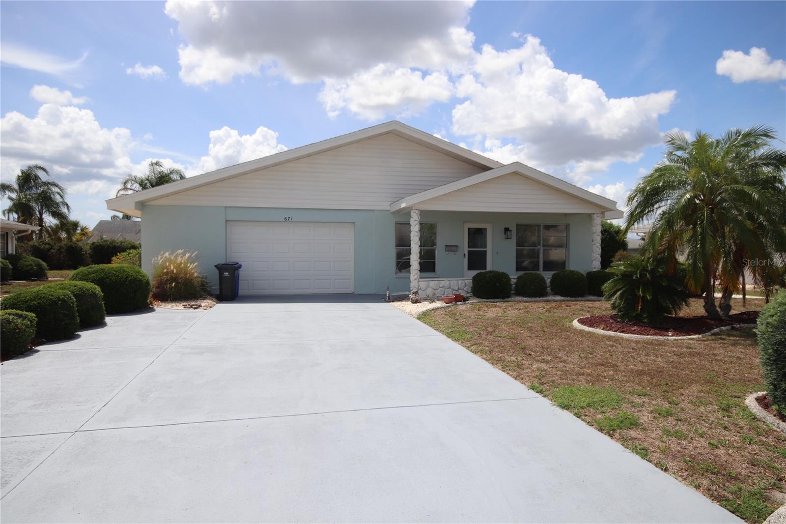 ENJOY THE ACTIVE LIFESTYLE IN ONE OF THE COUNTRY'S HIGHEST-RATED 55+ COMMUNITIES! Beautifully remodeled 3BD/2BA ranch home in Sun City Center. Everything updated; Flooring, lighting, ceiling fans, kitchen, baths, paint. The L-shaped kitchen with all stainless steel appliances, granite countertops, pantry, tiled backsplash, and white shaker cabinets that open to the great room. Large master bedroom with walk-in closet, en suite bath with barn doors, and a private door that leads to the rock-landscaped backyard. Both bathrooms have a new modern design with tiled walk-in showers, vanities with stone countertops, and rain showerheads. Laundry room with wash sink, washer/dryer, and space for additional storage. Ceiling fans in every room. Oversized garage with work Bench, 2nd fridge, storage, and space for a golf cart. RENT INCLUDES LAWN CARE. Living in Sun City Center offers over 300 clubs, fitness centers, indoor & outdoor pools, multiple golf courses, and so much more! Close to Tampa, Sarasota and St Petersburg, this community is a beehive of activity, Summer and Winter. Most Pets welcome. ANNUAL LEASE. AVAILABLE NOW! Come see this one soon before it's gone! Schedule your showing today