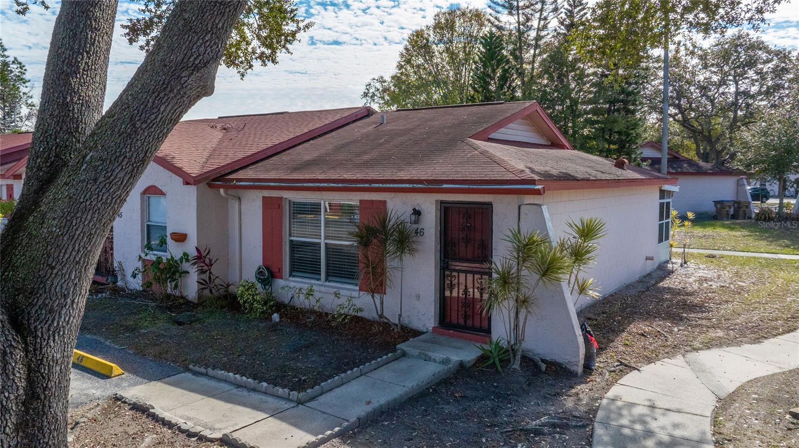 Under contract-accepting backup offers. Major price drop! You would love this Charming Corner Unit Townhouse, a Prime Location in Kissimmee's sought-after Marbrisa Villas community. Discover the perfect blend of comfort and convenience in this single-story, one-bedroom, one-bathroom, move-in-ready corner unit.
As you step inside, you'll be greeted by a spacious living room that is seamlessly connected, perfect for relaxing and entertainment, or can be easily converted to a 2nd bedroom. The kitchen features beautiful wooden cabinets, adding warmth and character to the space. Off the kitchen, you will have access to a screened-in back porch, spacious enough for relaxing and having a great time with family and friends.
Tile throughout the house, AC, and water heater have been replaced within the past five years.
Residents of Marbrisa Villas enjoy the exceptional pool, featuring high-quality amenities and functionality. Situated in a central location, this townhouse offers easy access to a community pool, numerous shopping options, and major attractions, just a minute's drive from Valencia College's Osceola campus, Orlando International Airport, and all major roadways.
This property checks all the boxes! Schedule your private showing today.