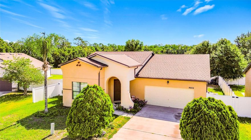 WELCOME HOME! This beautiful 4-bedroom, 2-bath home with 1,885 sqft is the one you’ve been waiting for. Featuring a BRAND NEW ROOF, tile flooring throughout the entire property, and breathtaking lake views, this home truly has it all. The spacious split floor plan offers comfortable living with generously sized bedrooms, open living areas, and tons of natural light pouring in through every space. The kitchen and living areas flow perfectly for entertaining, while the fully fenced backyard creates the perfect private setting to enjoy the outdoors. Step outside to an amazing patio space overlooking the lake. Located in one of Kissimmee’s most desirable communities, Doral Pointe offers convenience to shopping, dining, schools, major highways, and Central Florida attractions. Whether you’re looking for your forever home or a great investment opportunity, this property is a must-see!