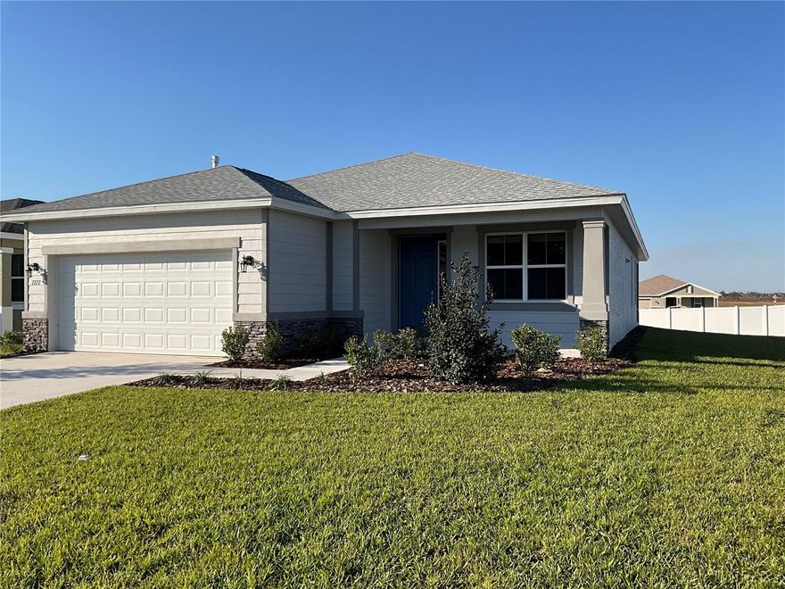 BRAND NEW HOME  with all the upgrades in an all families community
Welcome to this stunning 3 bedroom, 2 bathroom home located in the desirable gated community of Ocala, FL. This corner lot property boasts tile throughout, upgraded kitchen with stone countertops and soft close drawers, vaulted ceilings, and a covered porch perfect for enjoying the Florida sunshine. The house features a covered lanai, ideal for outdoor entertaining, as well as an extra room that can be used as an office or additional living space. Residents will have access to community amenities including a pool, walking trails, FAST Membership, Pump Track, and close proximity to schools and golf courses. With a 2 car garage and being part of a golf cart community, this home offers convenience and luxury in a prime location. Don't miss out on the opportunity to make this house your new home!


Non-Smoking Home. Renter's Insurance is required!

First and Security required to Move-In, Lease administration fee, additional fees required!

Our property offers deposit-free leasing  (for qualified renters).
Available with no security deposit! More details upon application

There are restrictions on pets, if pets are allowed, there will be additional fees required.

By applying to lease with Real Property Management Diversified you will have to create either a pet/animal profile or a no-pet profile.