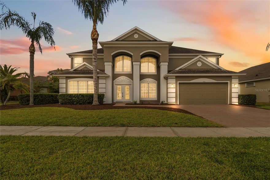 One or more photo(s) has been virtually staged. Beautifully maintained two-story pool home located in one of Kissimmee’s most desirable gated communities. From the moment you arrive, this stunning residence impresses with its elegant curb appeal, soaring ceilings, abundant natural light, and thoughtfully designed spaces throughout.
This spacious home features 5 bedrooms, 3.5 bathrooms, a versatile loft, plus formal living and dining rooms, offering the perfect balance of comfort, style, and functionality for everyday living and entertaining.
The heart of the home is the spacious kitchen, complete with a center island, brand-new stainless-steel appliances, ample cabinetry, and a large walk-in pantry. Overlooking the main living area, the layout creates a warm and inviting atmosphere while still maintaining distinct living spaces for added comfort and privacy.
The formal dining room provides the perfect setting for gatherings and special occasions, while the formal living room adds an elegant and flexible space ideal for entertaining or relaxing.

The primary suite is conveniently located on the first floor, providing a private retreat with comfort and convenience. Upstairs, you’ll find four generously sized bedrooms, all featuring walk-in closets, along with a spacious loft ideal for a media room, home office, playroom, or additional living area.

Step outside to your private screened-in pool area, the perfect space to relax, entertain, and enjoy Florida living year-round.

Residents of the highly sought-after Stonefield community enjoy resort-style amenities including a beautiful clubhouse, community pool, fitness center, tennis court, and recreational areas. Ideally located near The Loop shopping center, dining, major highways, theme parks, and all that Central Florida has to offer.

This exceptional home offers the perfect combination of space, elegance, comfort, and lifestyle.

A true must-see!