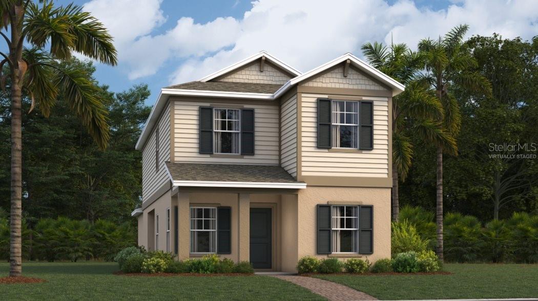Under Construction. The Westwood is timeless and built to last. The Great Room and kitchen share a convenient open floorplan on the first floor of this two-story home, with sliding glass doors that lead to the lanai. All three bedrooms occupy the second level, including the owner’s suite which is comprised of a restful bedroom, en-suite bathroom and walk-in closet. With “Everything’s Included”, luxury and value go hand in hand. Enjoy connectivity, green building features, plus new energy conscious appliances. Welcome to Wellness Ridge the community that was designed to provide a Healthy & Active Lifestyle!! Community Features include: Sports Courts, Clubhouse, Fitness Center, Conservation Areas, Playground, Resort Style Swimming Pool and Multi-Use Trails. This beautiful home is very close to Lake Louisa State Park. Clermont is one of the fastest-growing cities in Central Florida. Strategically located close to Orlando and theme parks, it is known for its picturesque hills and pristine lakes. Schedule your appointment today!