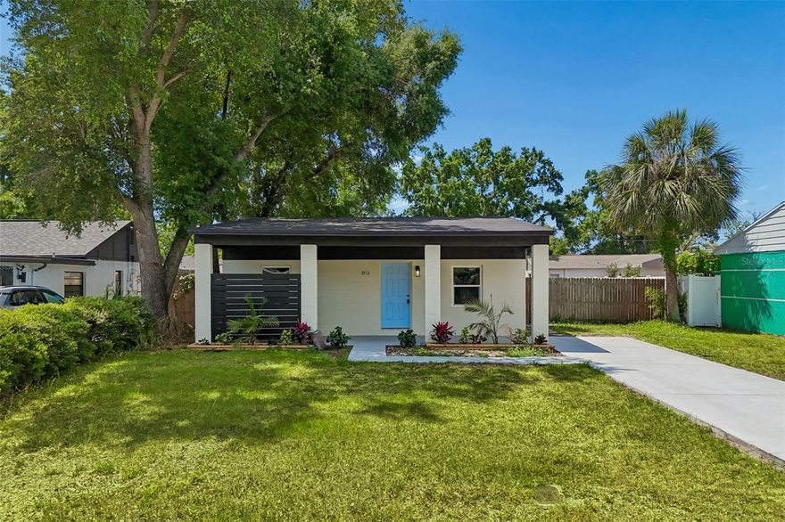 One or more photo(s) has been virtually staged. *MULTIPLE OFFERS RECEIVED. OFFER DEADLINE WED 5/6 BY 6PM* Beautifully updated home in the heart of the midtown/business district, offering unbeatable convenience to shops, dining, and close access to 275/Veterans Expressway, Downtown Tampa, and Tampa International Airport! This move-in-ready property features 3 bedrooms, 2 bathrooms, and 1,206 sq ft of light-filled living space on a fully fenced lot. Inside, you’ll find luxury vinyl flooring throughout, a brand-new kitchen with modern shaker cabinets, quartz countertops, stylish backsplash, and new appliances. Both bathrooms have been tastefully renovated with a clean, modern design. Fresh interior and exterior paint enhance the home’s bright and welcoming feel. The private primary suite is located at the rear of the home and includes an ensuite bath and dual closets. The spacious backyard is perfect for future outdoor enhancements, weekend BBQs, or pets to enjoy. Additional upgrades include updated windows, a brand-new roof with transferable warranty, and a well-maintained HVAC system approximately 8 years old. This home combines comfort, style, and location. Make your appointment today!
