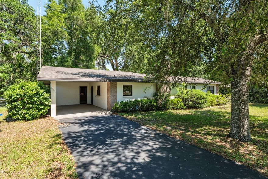 Located in the peaceful countryside of Bushnell, this charming 2-bedroom, 2-bath home offers the perfect blend of comfort, privacy, and space to enjoy country living. Situated on 2.6 acres, the property provides plenty of room for outdoor activities, gardening, animals, or simply relaxing and enjoying the natural surroundings.

Inside, the home features approximately 1,378 square feet of living space with a functional layout designed for comfortable everyday living. The spacious living areas offer a warm and inviting atmosphere highlighted by a cozy gas fireplace, perfect for relaxing evenings at home. The split-bedroom design provides added privacy, while the kitchen offers ample cabinet and counter space and flows easily into the dining and living areas, making it ideal for entertaining or family gatherings.

Step outside and enjoy the open acreage with endless possibilities for recreation, storage, workshops, or future improvements. Conveniently located with easy access to nearby highways, shopping, dining, and outdoor recreation, this property offers the tranquility of rural living while still being within reach of everyday conveniences.

Whether you are looking for a full-time residence, weekend retreat, or investment opportunity, this property is ready to welcome you home.
