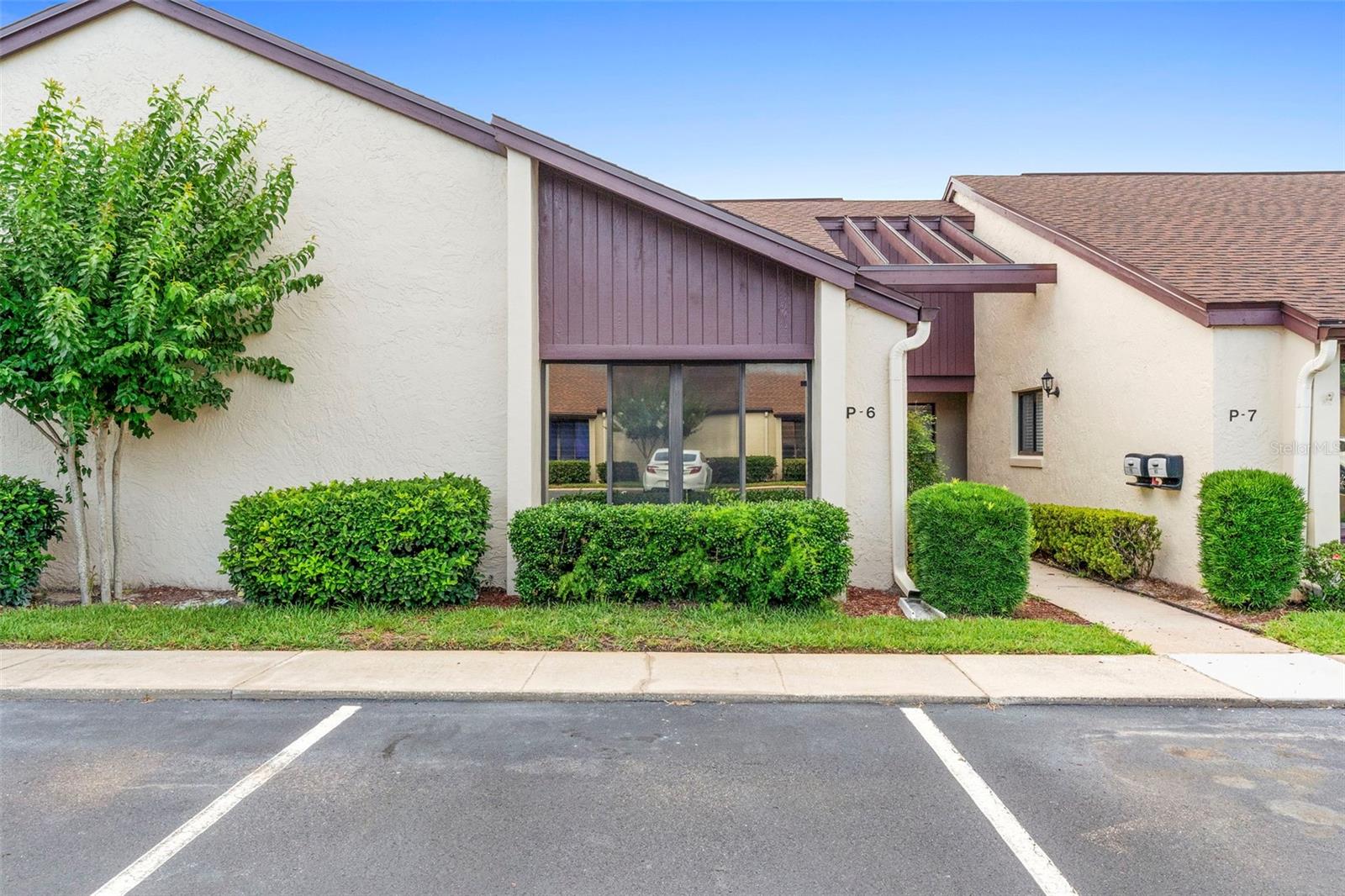 One or more photo(s) has been virtually staged. Improved Price and Great Looks! Beautifully Renovated 2BR/2BA Condo in Breezewood Village – 55+ Community
Step into comfort and style with this beautifully refreshed 2-bedroom, 2-bathroom condominium, ideally located just steps from the pool in the sought-after 55+ Breezewood Village community in Orange City. This impressively updated home offers both modern upgrades and thoughtful touches designed for easy, elegant living.
From the moment you arrive, you’ll notice the brand-new, heavy-duty front door with a tight seal—just the first sign of the attention to detail found throughout. Inside, new seamless luxury vinyl plank flooring extends throughout the unit, creating a cohesive and stylish look.
The bright and airy day room features newly installed Venetian blinds, adding a cooling ambiance while offering privacy and light control. Enjoy peace of mind and energy efficiency thanks to brand-new, double-pane insulated windows and a new double pane full glass EcoView door—allowing you to welcome in the daylight without compromising comfort.
The kitchen is a true showstopper, boasting stainless steel appliances including a Samsung side-by-side refrigerator and Frigidaire induction range with hood, along with eye-catching quartz countertops, soft-close cabinetry, and updated lighting.
The spacious primary bedroom features a walk-in closet with new shelving and a beautifully updated ensuite bath with a step-in shower. The second bedroom also includes custom shelving, and both bathrooms are upgraded with sleek quartz-topped vanities.
Additional premium upgrades include:
• Remote-controlled ceiling fans with integrated lighting.
• Moen Smart Water Network monitoring and leak detection system (installed during recent re-piping).
• GE washer/dryer combo in the laundry closet.
• Reme-Halo air purification system integrated with the Ruud HVAC.
• Pre-plumbed with access to wall mounted electrical outlet for whole house water filtration system.
This move-in ready unit is a perfect blend of style, function, and peace of mind—ideal for those looking to enjoy relaxed, maintenance-free living in a vibrant 55+ community that is just moments away from shopping, local and well known dining establishments, public transportation, banking, medical facilities, fresh water springs, walking/biking trails, and world-class attractions.