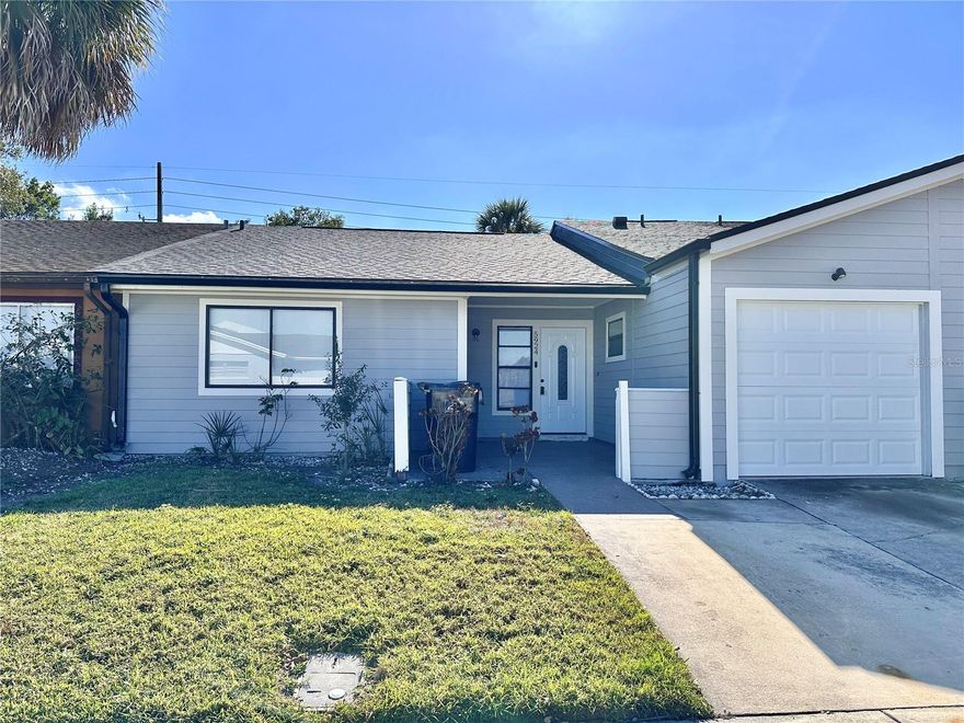 Welcome to this beautifully remodeled Villa in the heart of Orlando, Florida, located within a desirable gated community. This move-in-ready home offers 3 spacious bedrooms plus a versatile office, providing the perfect balance of comfort and functionality. The office is a thoughtfully converted one-car garage and can easily be converted back to a garage if desired.

Inside, you’ll find brand-new luxury vinyl flooring throughout, creating a modern and cohesive look. The updated kitchen features stylish finishes and flows seamlessly into the family room, making it ideal for everyday living and entertaining. Both bathrooms have been tastefully renovated, adding to the home’s fresh updated feel.

Step through the sliding glass doors off the living room to enjoy a screened-in lanai—perfect for relaxing or enjoying Florida’s beautiful weather year-round. Major upgrades include a new air conditioner and a new roof, offering peace of mind for years to come.

Residents enjoy access to a gated community with a sparkling community pool, all while being conveniently located near shopping, dining, and major roadways. This home is a must-see for anyone looking for a turnkey property in Orlando.