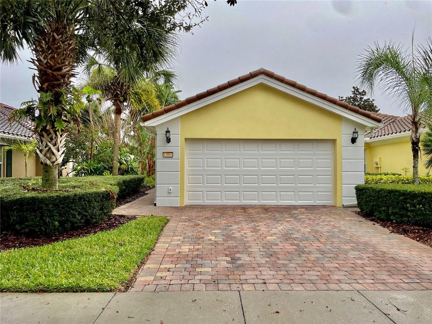 Charming 2-bedroom, 2-bathroom home for rent in the highly desirable Village Walk in Lake Nona. Enjoy privacy with no rear neighbors and a picturesque pond view. This well-appointed home features granite countertops, fresh interior paint, a spacious living room, and ample storage with large walk-in closets. All new appliances - refrigerator, stove top, microwave, washer and dryer. Convenience is key with included washer and dryer in the two-car garage. This gated community boasts outstanding amenities, including a fitness center, Olympic-sized swimming pool, tennis courts, restaurants, a gas station, playground, dog parks, and more. Embrace a lifestyle of comfort and recreation in this delightful residence. Call us today for your private showing before it's gone!