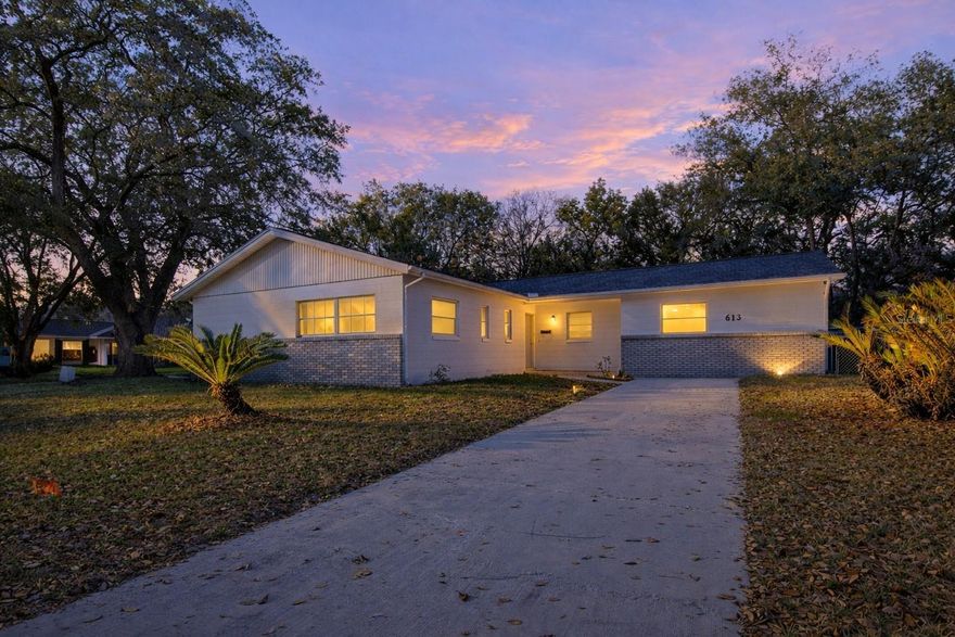 Welcome to 613 Marshall Street in the established Oakland Estates community of Altamonte Springs. Situated on a spacious corner lot, this 3-bedroom, 2-bath home offers 1,721 square feet of comfortable living space with a functional layout designed for both everyday living and entertaining.

Step inside to find generous living areas filled with natural light, a well-appointed kitchen with ample cabinetry and counter space, and spacious bedrooms that provide flexibility for guests, a home office, or growing households. The attached garage offers secure parking.  Additional storage shed also provided.

Major updates provide peace of mind, including a brand-new HVAC system installed in 2025 for energy-efficient comfort.  This beautiful home also features brand new vinyl flooring and tiling throughout; Newly renovated bathrooms; New quartz countertops and backsplash.  Brand New Stainless Steel Appliances; New kitchen cabinets; Newly installed lighting; Newly fixed and sealed driveways; Fresh interior and exterior painting, An almost 1/4 acre corner lot, not to mention 2 driveways for abundant parking.

Ideally located just minutes from Uptown Altamonte, Maitland, and Winter Park, you’ll enjoy convenient access to premier shopping, dining, entertainment, and major roadways including I-4 and the express lanes—making commuting throughout Central Florida simple and efficient.

Don’t miss the opportunity to own a newly renovated home in a prime Altamonte Springs location.