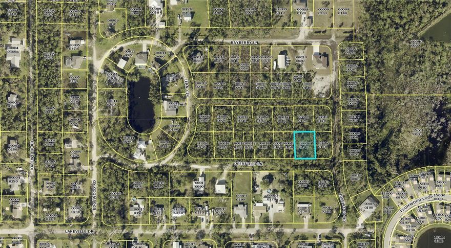 Looking for affordable land in a peaceful, rural setting? This 0.29-acre lot offers a unique opportunity to build your dream single-family home in the quiet, undeveloped Lakeville neighborhood. Ideal for buyers seeking privacy, space, and freedom without HOA restrictions, this lot is tucked away on an unpaved road—perfect for those who want a more secluded, country lifestyle. The property is zoned TFC-2, allowing for only single-family residential use in this area. Electricity is nearby, and the lot will require a well and septic system. With no deed restrictions or HOA fees, you'll have the flexibility to build on your timeline and create a home that fits your vision. Though the location feels remote, you're within a short drive of North Fort Myers conveniences, including shopping, dining, and schools. Major routes like I-75 and US-41 are easily accessible, and the Caloosahatchee River, parks, and nature preserves are all nearby. Whether you're looking for a private homesite, a rural retreat, or a long-term investment, this lot offers exceptional value and opportunity in a growing area of Lee County. Also available are 2297 Deerfield Ln, 2367 Deerfield Ln, 2278 Churchill Ln., and 2298 Churchill Ln. Purchase one lot or as a portfolio.
