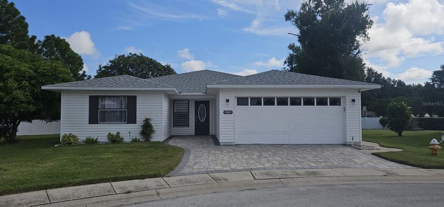 COMPLETELY FURNISHED 3 bed /2 bath at one of the most sought-after retirement golfing communities in Central Florida, HIGHLAND FAIRWAYS a 55+ community -  This beautiful, well-kept, and loved home will be at the top of your LIST! As you enter the front door, you'll appreciate the warmth and welcome it offers. The large living room/dining room combination will allow you the room to entertain. Through the living room and into the kitchen, you'll find newer appliances.  The beautiful ceramic floors throughout, as well as the beautiful granite counters, run through the kitchen, and you will find the laundry room. The primary bedroom is large and adjoins the newer remodeled bath with double sinks, a shower insert, and a good-sized walk-in closet. The Florida room in the back of the house can be screened in during your summer months, and then use the vinyl inserts to help keep in the warmth during the cooler months.
