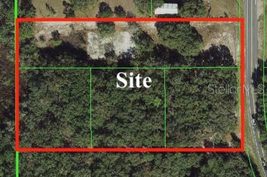 5.15± Commercial Acres just off SR-52 and minutes to the Suncoast Pkwy. The property has C-2 zoning and is fences. Great centralized location for commercial uses.