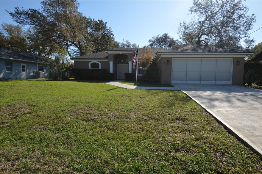 One or more photo(s) has been virtually staged. You can't beat this price! Here's your opportunity to own a pool home in the desired area of the "F" neighborhood of Palm Coast - east of I-95 and minutes to the beach. Built in 1997 - concrete block construction - roof replaced in 2021 - AC replaced in 2022 - irrigation system on well (not metered) - fenced backyard - 2-car garage - irrigation on well - sits high on its lot - outside the flood area - roof replaced in 2021