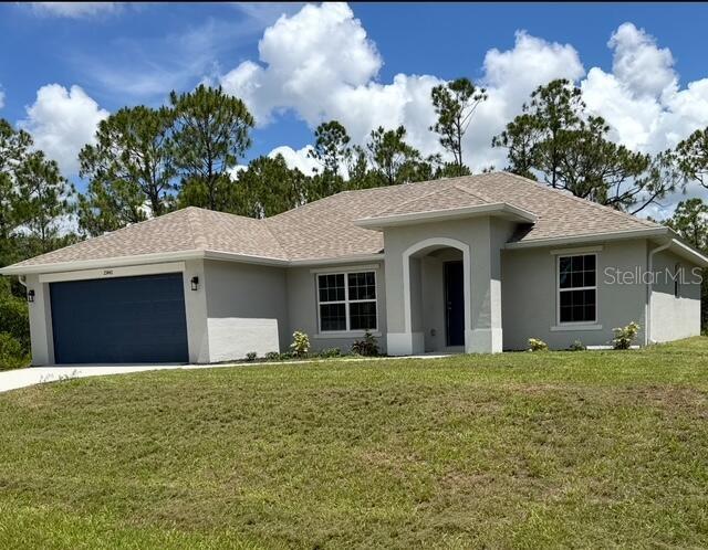 Quick move in NEW CONSTRUCTION home! Nice open floor plan with 3 bedrooms, 2 bathrooms, 2-car garage, a large great room with vaulted ceilings, a master suite with a large walk-in closet, and a private bath with a glass-enclosed luxury tile shower. This home has an open kitchen with a center island that features granite countertops and plenty of cabinetry. The kitchen has 36-inch cabinets with soft-close wood cabinetry, full stainless stell kitchen package. Luxury vinyl plank flooring throughout the home with tile floors and walls in both bathrooms. The bathrooms also have soft-close wood cabinetry and granite countertops. Sliding glass doors lead to a nice patio off the dining room. The home also features a garage door opener, a 50-gallon energy-efficient water heater, a 16-seer AC.LED lighting. AFFORDABLE LUXURY FEATURES!