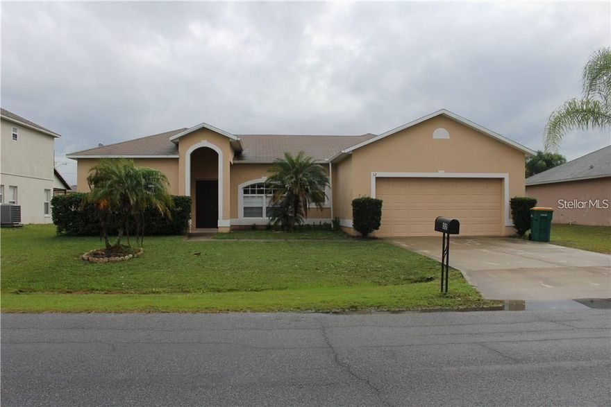 This charming home is located in the heart of Downtown Poinciana and offers a comfortable and convenient living experience! 3 Bedrooms 2 Bathrooms with 1690 Square Feet! This is the layout you are looking for you dreamed of! Ceramic tile! Plus, Open layout with Spacious living room, large enough to fit any furniture arrangement! FORMAL DINING, ENORMOUS FAMILY ROOM. Gorgeous eat-in kitchen with cabinetry with appliances! There is a luxurious master bedroom that includes walk closet with an ensuite bathroom that has a shower stall, and dual sinks. All other 2 bedrooms are very spacious as well laundry room that is large enough to fit your front loaders and much more!  The Situated on LOT almost 1/4 acre, you will find yourself minutes from major Fishing & boating at Lake Hatchineha~ Weekend events Poinciana! Near to schools, library, shopping, dining, and local transportation! Town Center and Poinciana Place Shopping Center. Enjoy numerous playgrounds and playing soccer, softball, basketball, tennis, racquetball and baseball fields in multiple areas. Poinciana Medical Center is now open! Minutes to major roadways like Poinciana Parkway making easy access to I-4, Walt Disney World, Downtown Disney, Sea World, Universal Studios, City Walk, Downtown Orlando & Orlando Int'l Airport. Schedule a viewing today. Ready, just pack your bags and move in.