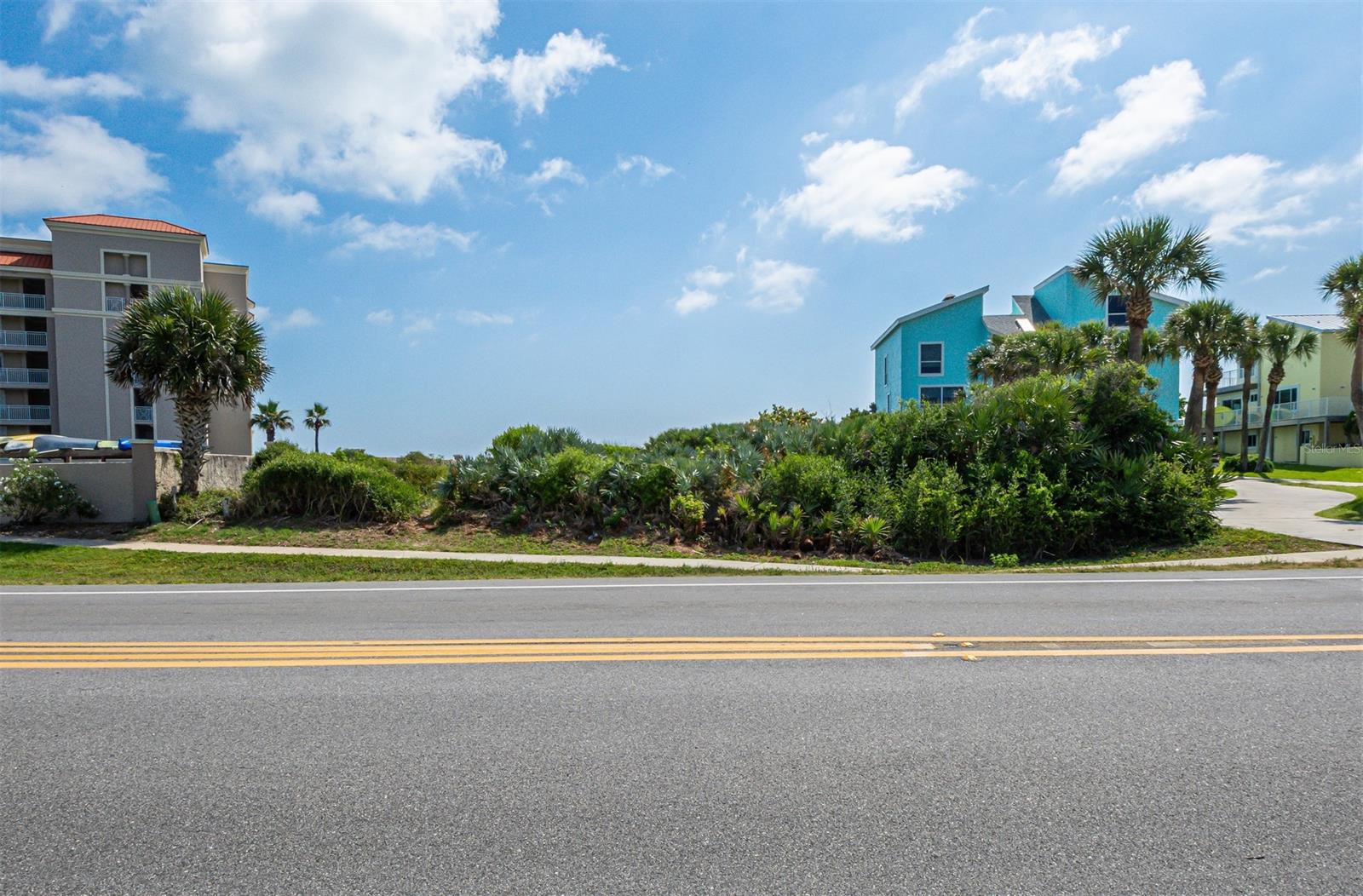 BUILD YOUR DREAM HOME ON THIS BEAUTIFUL NO DRIVE BEACH OCEANFRONT LOT MEASURES APPROX 75X180 WITH ROCK REVETMENT ALREADY IN PLACE. SELLER HAS PLANS AVAILABLE FOR MAGNIFICENT HOME ON THIS LOT THAT INCLUDE GROUND LEVEL LIVING AREA AND OCEANFRONT POOL; Cleared: Partial ;Water: Available at Site