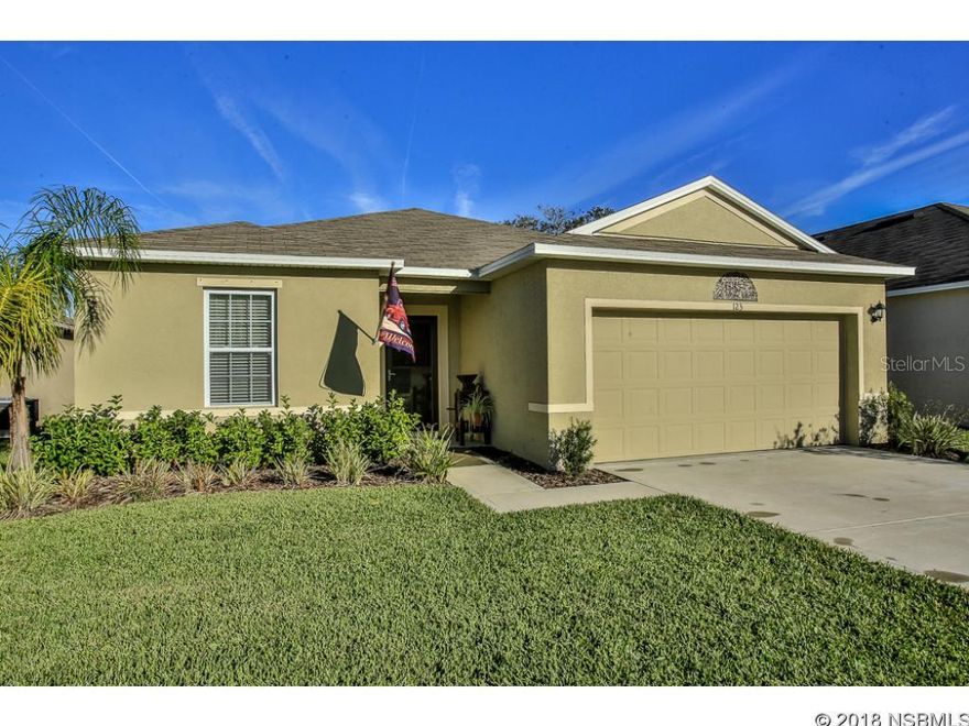 REDUCED!!! Enjoy the Florida lifestyle in this quaint gated riverfront community complete with tree-lined streets and winding paved sidewalks - great for morning bike rides or relaxing evening strolls. There is even a dock for fishing on the Indian River! This like-new, concrete block, pristine, low maintenance 4 bedroom, 2 bath home boasts an open floor plan, walk in pantry, built in microwave, ceiling fans, new top-of-the-line washer and dryer, living /dining room combo, and a family room with sliders leading to outdoor living space. Hurricane shutters included. Conveniently located within minutes to supermarket, pharmacy, restaurants, and beach! Call today to schedule your private showing. ;Water: City
