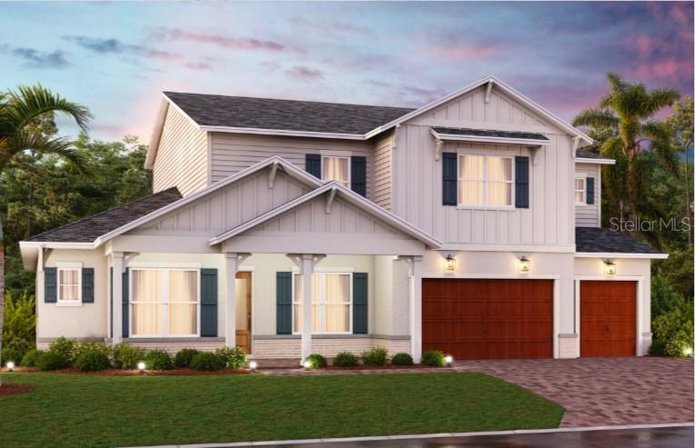 Under Construction. New Legacy Homes offer superior craftsmanship & details in The Ayanna. This 5 BR/5.5 ba/3 car garage home with a w/custom pool, spa, & outdoor kitchen is Energy Star certified keeping both the family & finances in mind. The soaring 21' ceiling in the great room coupled w/a a 10" crown molding are sure to impress. Chef's kitchen features an 11' island, apron sink, Fisher & Paykel appliance package, wine fridge, pot filler, soft-close custom cabinets, walk-in pantry & LED under cabinet lighting. The impeccably designed 1st floor includes a master suite, a great room heading out to an oversized covered lanai, kitchen, breakfast nook, PRIVATE OFFICE, guest room, laundry room & powder bath. 2nd floor boasts a spacious recreation room, three additional bedrooms featuring walk-in closets and private baths & a 2nd laundry room. Additional upgrades include an Outdoor kitchen, impact windows & doors, Elan Home Automation system, remote video doorbell, in-wall pest tubes, interior 8ft doors, pre-wire audio, USB outlets, Icynene spray foam insulation, 80 SF semi-conditioned attic storage space, 18 Seer HVAC w/multi zoned control, smooth drywall, 2-10 Builder Warranty & more. Located on a quiet street & minutes to Tampa Intl. Airport, Downtown, 275, shopping & dining. X flood zone.