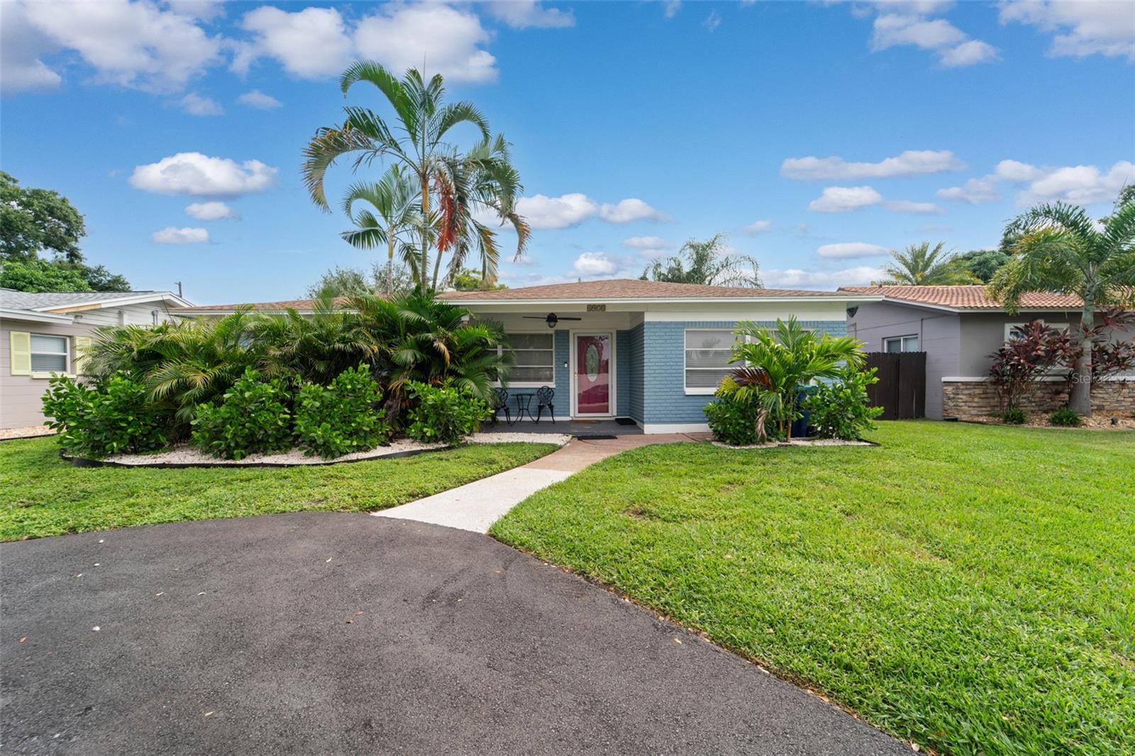 Under contract-accepting backup offers. REAL cashflow or real relaxed living…. The public is offered this perfect balance of comfort, convenience, and investment opportunity. Featuring a desirable split-plan layout with ceramic tile floors throughout, the home is designed for both functionality and style. French doors open to a spacious screened-in pool and covered lanai, ideal for year-round Florida living and entertaining. Or maybe you just want to watch the Bills win the Super Bowl this year on your patio while you take a dip at halftime. Major updates in 2023 include the HVAC system, tankless water heater, complete interior painting, pool pump, filter, and pool heater, along with a new 200-amp electrical panel—providing peace of mind and efficiency for years to come. In 2025, the property was further enhanced with a brand-new driveway and fresh landscaping, adding to its curb appeal. Located in an X flood zone and just 5–6 minutes from the beach, the home combines what investors and home owners want. Prime location, and everyday convenience.
As a primary residence, this property delivers: spacious bedrooms, an open yet private floor plan, and modern upgrades that eliminate the stress of major repairs. The outdoor living space—with its pool, lanai, and new landscaping—creates a true oasis.
For investors, this home has a proven track record as a short-term rental, averaging over $6,600 per month for the last 2.5 years. Its proximity to the beach, updated systems and decor, plus inviting outdoor area make it a highly desirable rental property with consistent income. The seller is simply freeing up capital for another project, creating a rare opportunity for the next owner to step into a turnkey investment or enjoy an upgraded lifestyle in a coastal retreat.