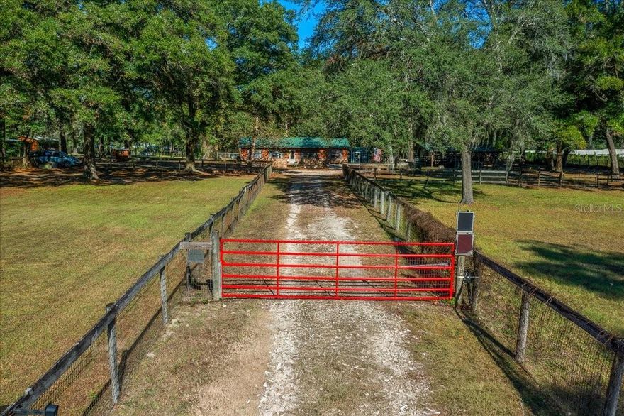 Welcome to this charming 4.60-acre property nestled in one of the most sought-after horse farm areas, just minutes from the World Equestrian Center, downtown Ocala, top restaurants, shopping, and medical facilities. This quaint cottage-style farmhouse offers 3 bedrooms and 2 baths, featuring a durable metal roof, recently updated whole-house plumbing, newer A/C, and a tankless water heater. Inside, you’ll find easy-to-maintain laminate flooring throughout most of the home, a spacious utility/laundry room, and a large screened-in back porch perfect for relaxing and taking in the peaceful surroundings.

The land is truly beautiful, dotted with mature oak trees and thoughtfully laid out with six paddocks, a 36x36 pole barn, and a large three-bay workshop equipped with 220V electric and water. Additional improvements include an adorable shed ideal for storage or hobbies, plus a chicken coop with an adjoining storage shed.

This property offers the perfect blend of country living and convenience—an ideal retreat for anyone seeking a serene rural lifestyle while remaining close to town amenities.