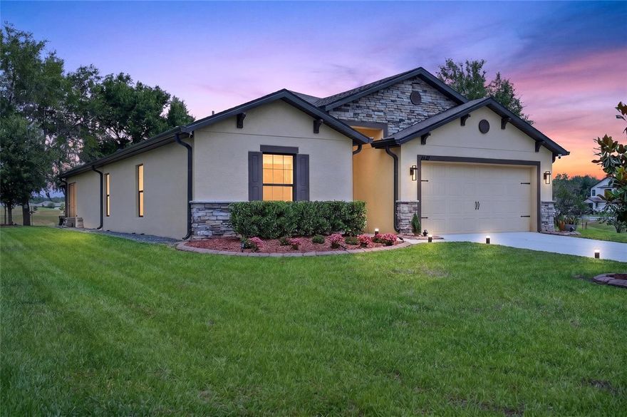 Welcome to 6647 Redbay Dr, Brooksville, FL 34602, a beautiful 5-bedroom, 3-full bathroom, 2-car garage home situated on an oversized corner lot with scenic golf course views from both the front and back of the property. The primary bedroom features a spacious walk-in closet, offering plenty of storage and functionality. 
Inside, you’ll find laminate flooring throughout the entire home with no carpet in sight. The open-concept layout is perfect for everyday living and entertaining, featuring a spacious kitchen with granite countertops, a walk-in pantry, and seamless flow into the living and dining areas. Step outside to enjoy the covered screened lanai with paver flooring, creating the perfect space to relax or host guests year-round.
This home is packed with thoughtful upgrades, including a generator outlet, exterior lighting on an automatic timer, an insulated garage door to help reduce heat, a whole-home aroma system connected to the HVAC, UV light in the HVAC system, and a sprinkler system for easy lawn maintenance.
Conveniently located approximately 6 miles from I-75, this home offers easy access to grocery stores, restaurants, shopping, and entertainment. AdventHealth Wesley Chapel is approximately 17 miles away, BayCare Hospital Wesley Chapel is approximately 18 miles away, The Krates at The Grove is approximately 19 miles away, and Tampa Premium Outlets is approximately 20 miles away, making this location ideal for convenience and accessibility. 
Low HOA of only $40 per month. Don’t miss the opportunity to own this move-in ready home with space, upgrades, and beautiful golf course views.