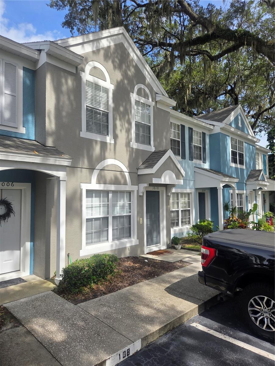 This well maintained two bedroom, two-and-a-half-bath townhome is located in the quiet, gated, Chase Townhomes community. Nestled among 100-plus year old Florida live oak trees in a park-like setting, this hidden gem offers incredible views, with the complex bordering Lake Bel-Aire – perfect for kayaking or paddle boarding. The townhome has laminate flooring, tile in the kitchen and baths, carpeting in the bedrooms. The generously sized living room and dining room open to the kitchen, making it ideal for family and entertaining. There is a half bath downstairs for convenience. New water heater and dishwasher recently installed. Enjoy nature out back, on your screened lanai with private storage. On the second floor, there are two large en-suite bedrooms with full baths, high ceilings, large windows, lots of storage and closet space. The washer and dryer hook-ups are upstairs, where they should be ;). The low monthly HOA dues include high speed interent, lawn care, exterior maintenance of the buildings (repainted 2022) and newer roofs (completed in 2021), along with Basic Internet and Cable. This perfect location is just minutes from the Sun rail Station, Downtown Lake Mary with shopping, restaurants, pickleball courts, parks, a weekly farmers market, neighborhood grocery, easy access to major highways leading to downtown Orlando, historic Sanford, or sunny beaches.
The home is effortless to show! There are tenants in place until the end of August.
Call the owner today to schedule your private showing of this wonderful townhome!
