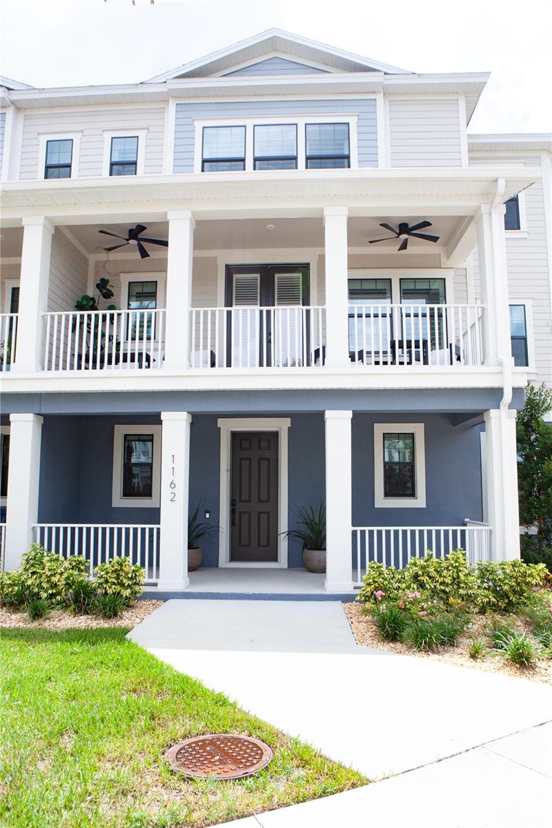 Luxury Townhome for Sale or Lease – Seminole Crossings, Winter Springs Town Center
3 Beds | 3.5 Baths | 2,522 Sq Ft | Oversized 3-Car Garage | 3 Levels | Resort Views
Welcome to one of the most sought-after residences in Seminole Crossings, Winter Springs’ vibrant Town Center! This rare, spacious 3-level townhome is one of only two of its kind in the community—offering 2,522 square feet of beautifully appointed living space and South Beach-style resort views. Open-Concept Living & Dining – Oversized family room seamlessly flows into a large dining space, perfect for entertaining. Gourmet Kitchen – Equipped with like-new appliances, quartz counters, abundant cabinetry, and a separate butler’s pantry for added storage or home office needs. Custom Walk-In Pantry – Floor-to-ceiling wood shelving and natural light from a charming window.
Elegant Guest Half-Bath – Conveniently located on the main floor, preserving privacy in full bathrooms. Ground-Level Private Suite – Features a full bath, walk-in closet, and private entrance—ideal for guests, in-laws, or a home office.
Top-Level Owner’s Suite – Enjoy panoramic views of the pool and roundabout, a walk-in closet, and a spa-style bath with floor-to-ceiling tile, glass-enclosed shower, and a luxury soaking tub.
Additional Upstairs Bedroom – Located on the opposite side for maximum privacy with its own ensuite bath and stunning community views.
Loft/Bonus Room – A spacious and versatile third-level retreat, perfect for a lounge, home theater, or playroom. Oversized 3-Car Garage – Rare for a townhome! Easily fits three vehicles with room to spare. Private Entry from garage directly into your ground-level suite for added convenience. Laundry Room – Full-sized with floor-to-ceiling cabinetry. TV Mounts included in all rooms. Like-New Condition – Lovingly maintained by current owners; truly move-in ready. South Beach Vibes – Enjoy plush landscaping and pool views from your second-story balcony overlooking the roundabout. Resort-style private pool. Pedestrian-friendly neighborhood Walking distance to shopping, dining, and community parks. Nestled in the heart of Winter Springs Town Center, you’ll enjoy easy access to local shops, restaurants, and entertainment. This location is ideal for professionals, families, and anyone seeking luxury, convenience, and lifestyle.
Don’t Miss This Rare Opportunity! This townhome won’t last long.