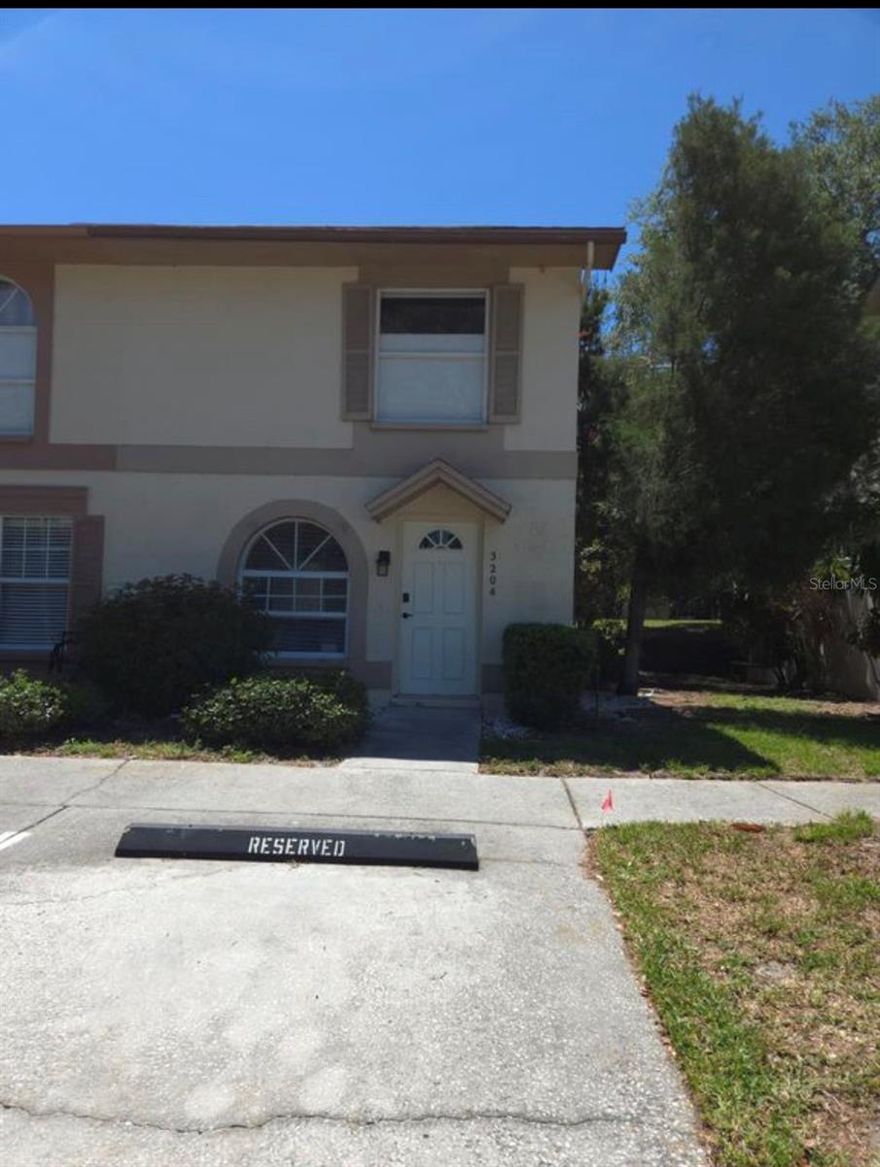 Located only 20 minutes away from the famous Clearwater Beach and 10 minutes from the St Pete-Clarwater Internatiobal airport, this townhouse in a quiet picturesque community can be a perfect investment property or a nice home. Fully updated it has both bedrooms on the second floor and a nice kitchen-living-dining space on the first floor. Sliding doors to the backyard give a lot of light and a beautiful view of mature landscaping.  New (2025) luxury vinyl flooring throughout the house, new microwave (2025) and new washer and dryer (2025) add more to the home's comfort and convenience. More pictures are coming soon!