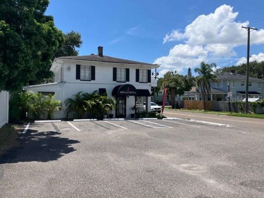South Tampa= High visibility corridor - established abundant, on-site parking. High barriers to entry - currently leased to 2 tenants- occupancy 1st quarter 2026- shown by appointment only and with reasonable notice. Please do not disturb tenants.