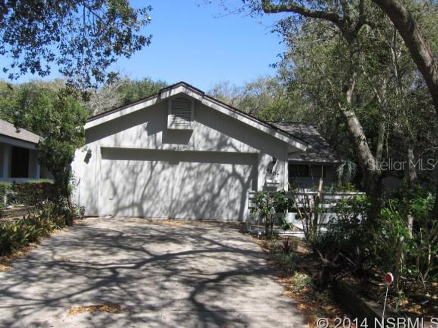 Rare opportunity to be a part of the very popular Sea Woods Community. This home has 2 bedrooms and 2 full baths with a 2 car garage. Very open floor plan with many sliding doors and 2 skylights. Backs up to the woods and near the nature walking trail. Sea Woods offers a clubhouse, 3 pools (one heated) 4 tennis courts, 2 racquet ball courts, exercise room, nature bike trails, walking distance to shopping and dining. Three beach access to choose from to make your way to the No Drive Beach. Must be seen to appreciate! ;Water: City