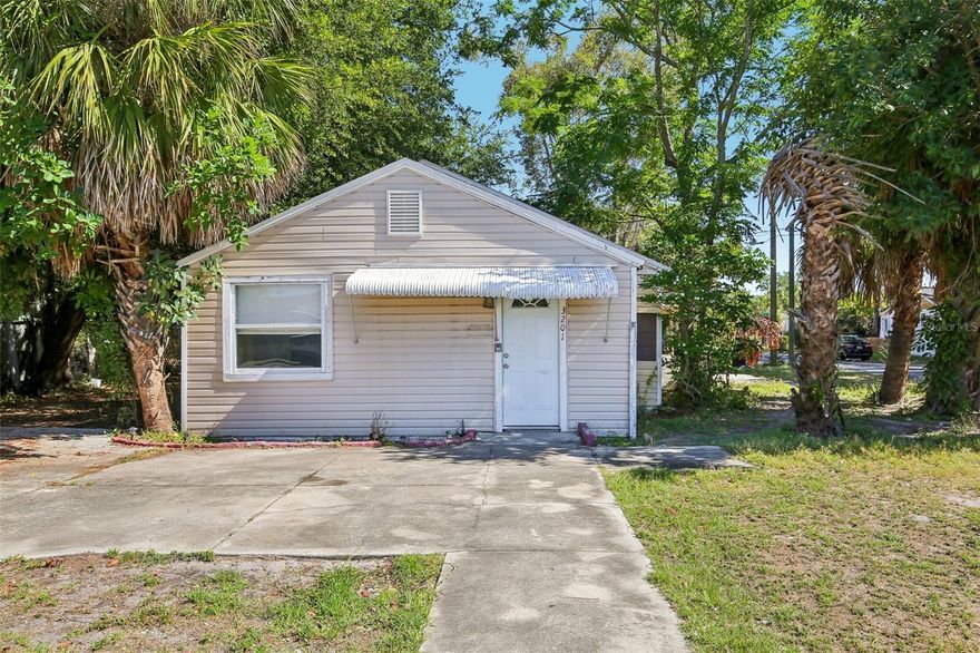 Opportunity awaits in South St. Petersburg. This 2-bedroom, 1-bath home with bonus room is a true diamond in the rough. This home is  ideal for investors or buyers looking to add value. Located just minutes from downtown St. Pete, parks, shopping, and major interstate access. With continued development happening throughout the area, this property offers excellent upside potential. Bring your vision and unlock the possibilities.