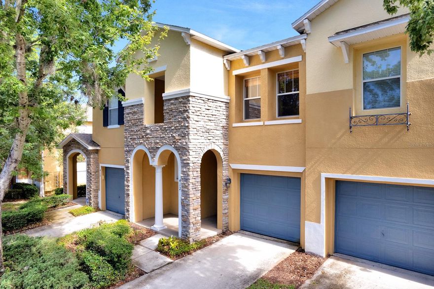 One or more photo(s) has been virtually staged. As you pass through the gates at Copper Chase, you’ll know you’ve found a great place to call home. 412 Penny Royal Place has a new A/C (2024), water heater (2025), a roof less than 5 years old, and sits on a nature view lot with no rear neighbors. TOUR THE HOUSE WITH THE VIRTUAL TOUR and WALK THRU VIDEO LINKS. Inside the house, you’ll be welcomed in to a light-filled space, with high ceilings and wood floors across the first level. The open concept floorplan of the downstairs living space is versatile for however you choose to live. At the center of it all is a kitchen that truly anchors the home, with tall 42” cabinets, a large center island, and a spacious closet pantry. Under cabinet and above cabinet lighting will set the perfect mood for entertaining, as the kitchen flows seamlessly into the dining and living areas, creating a connected environment that feels comfortable. A sliding glass door opens to a rear patio where your mornings begin peacefully and evenings unwind with ease, as you enjoy the tall trees and nature views outside the rear of your home. Upstairs, the layout continues to impress with both comfort and privacy, featuring a split floorplan. The primary suite is at the rear of the house, with those same beautiful nature views out the rear windows. You’ll be blown away with the space the primary suite offers, with a large walk-in closet, and a well-appointed en suite bathroom with dual sink vanity, spacious tiled shower, and large linen closet. Two additional bedrooms and an additional bathroom are found at the front of the house providing flexibility for guests, roommates, a home office, or your future needs. You’ll also find a laundry room in an upstairs hallway, making housekeeping tasks convenient. Beyond the home itself, this community provides you a carefree lifestyle with the reasonable HOA caring for the exterior and landscaping. The gated entry provides an added layer of privacy and security, while still fostering a connected community atmosphere. Located near great shopping and restaurants, and just minutes from UCF, the 417… don’t miss your opportunity!