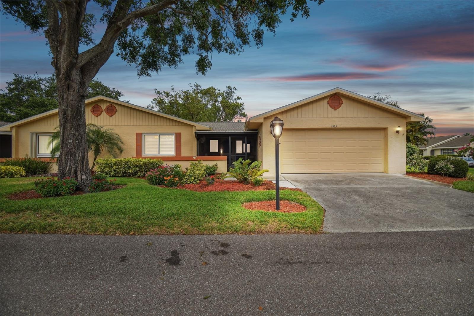 Where location and Lifestyle Meet!! Come take advantage of a FABULOUS BUY and why this home is simply the place to be!! Kings Point is a 55+ gated community conveniently located between the Sarasota Beaches and Tampa Bay. The entertainment opportunities within Kings Point itself are endless!! This community offers a resort lifestyle itself!! This beautiful home has been totally and tastefully renewed and awaits its new owners. This home has plenty to offer and the best part is that everything has been updated within the last couple of years!! The home has been opened up and is unlike any other! Quality in the updates abound! And…This home conveys totally furnished and turnkey for its new owners! (a few of the family antique furnishings will not be included). The renovation which was just a few years ago included the opening of the kitchen to the other living areas, high quality cabinetry, granite countertops, new stainless appliances and fixtures in kitchen to start. All of the lighting, full renovation on the bathrooms, and of course new flooring all of which is of better quality than you would expect on a renovation in this price range. Plush carpet in bedrooms, Gorgeous rich bathrooms, with custom cabinetry to each and they are both beautifully done with high end tile, glass shower door and a sweet shower with no door in Master- En-Suite. Bedrooms are large, Master is roomy enough for a desk or reading chase. A few more things: Under cabinet lighting in kitchen, with huge L shaped island, roomy front porch and upgraded landscaping….And what you can’t see is… Windows have been upgraded to CAT 4 hurricane standards. HVAC is just one year old and the appliances and HVAC are covered by a Kings Point Warranty (GOLD plan) which is an incredible piece of mind! One call and the on-site warranty company is there quickly! Welcoming Front yard with upgraded landscaping and a ROOMY comfortably furnished, carpeted front porch to have your morning coffee and greet the morning in with the nature outside, or a converse with a walking neighbor. Great house, and a value and property not to be missed. Check out what is now included by the COA!! Internet, water, sewer and cable and all outside maintenance! The only monthly utility bill is your electric, and how nice to have updated & insulated windows?? Don’t Miss out on all the fun you can have with this no maintenance Kings Point Villa! Gated Security, RV parking on site (addl. fee) Golf Membership is addl. This community has all you can ever need, but close to Apollo Beach, and Bradenton/Sarasota/St Pete Culture and nightlife as well! Just bring your suitcase! Addl Amenities: Spa facility on site and Salaried Personal Trainers & Fitness Experts at hugely discounted prices from the same outside...Clubs & facilities for many Arts with full studios, Pickleball, State of the Art Fitness equipment. Holiday parties, Concerts & Plays in the Auditorium, Southclub Bar & returant Live Music poolside, etc. Just so much to enjoy and take advantage of that you will feel like you are on vacation all the time! Come See this gem and start your life here at Kings Point!