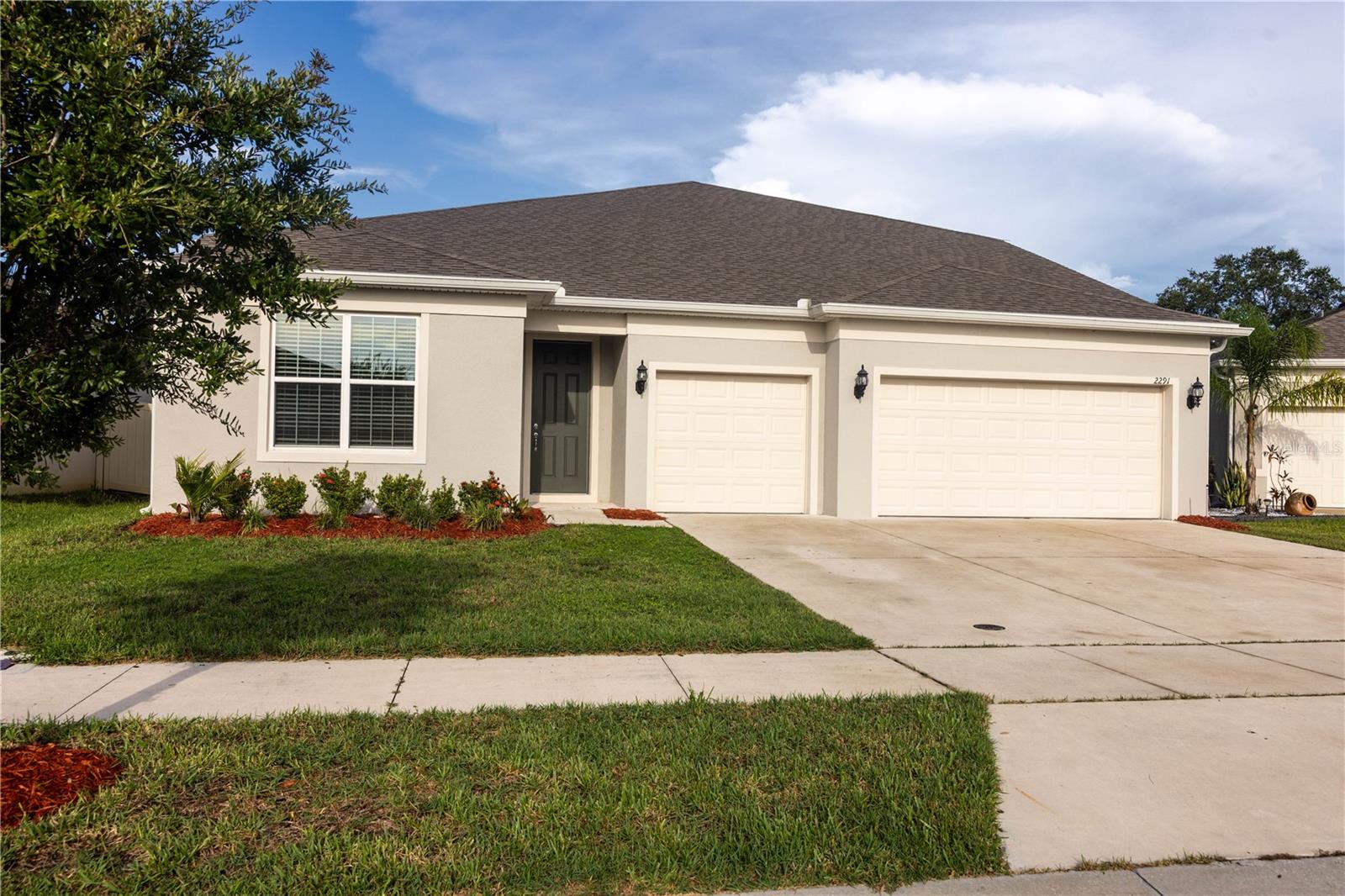 Immaculate 5-Bedroom Pulte Home with Pool and Solar Panels in Desirable Live Oak Lake
Located in the sought-after Live Oak Lake community in St. Cloud, this stunning two-story PULTE home offers over 4,400 sq ft of living space, featuring 5 bedrooms, 4 bathrooms, and a 3-car garage. Situated on a cul-de-sac lot with no rear neighbors, this home is perfect for privacy and relaxation.
Step into a spacious open floor plan with modern finishes throughout. The expansive kitchen boasts stone countertops, a large island with custom kick plate, and all stainless steel appliances included—plus the washer and dryer. A downstairs office, guest bedroom, and an oversized upstairs loft provide plenty of flexible living space.
The home showcases thoughtful upgrades such as wood plank tile flooring, shiplap accent walls, ceiling fans, and a drop zone at the entryway. Additional smart features include a programmable thermostat and alarm system.
Step outside to your private outdoor oasis, complete with a screened-in covered patio, an expansive fenced backyard, and a gorgeous pool and deck area—including a custom covered gazebo, perfect for entertaining.
Live Oak Lake offers fantastic amenities with LOW HOA fees and no CDD, including a community pool, gym, playground, and walking trails. Conveniently located near shopping, dining, and major roadways—this home truly has it all.
Don’t miss this opportunity to own a move-in-ready home in one of St. Cloud’s premier communities!