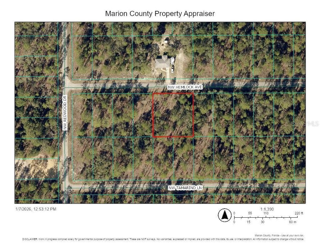 Photo of Tbd NW Hemlock Ave, Dunnellon, FL 34431 (MLS # TB8461891)