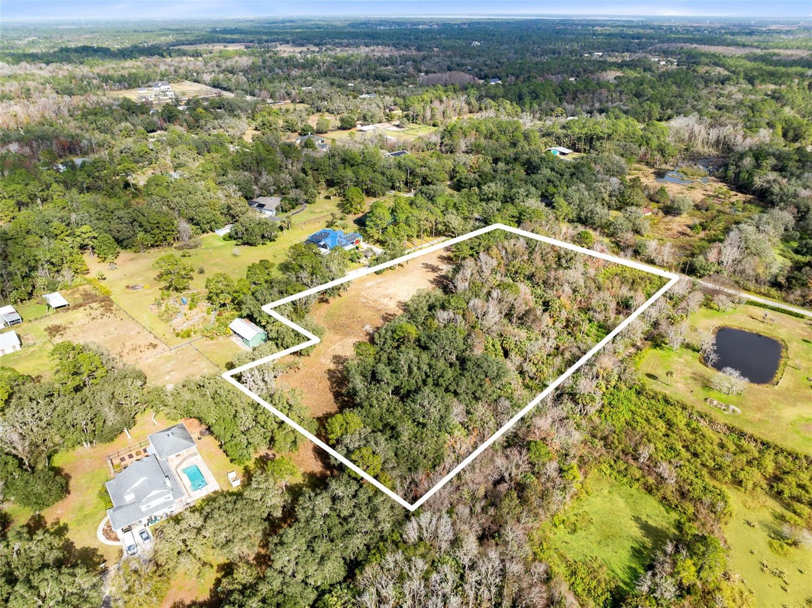 FLORIDA GROVES COMPANYS FIRST ADD TO BLACK HAMMOCK - Land