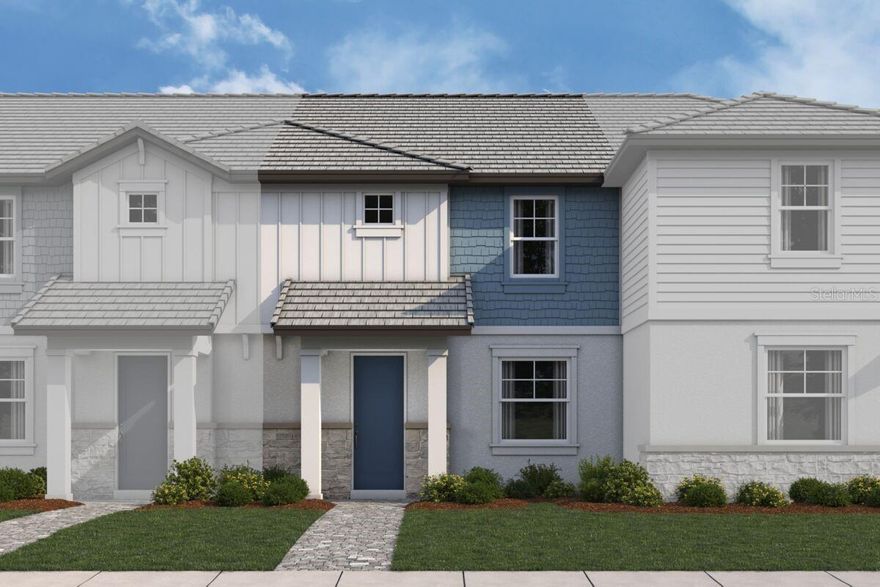 Under Construction. PRICED TO SELL! Welcome home to the Sabal model, the latest Townhome built by M/I Homes. This beautiful home features 3 bedrooms, 2 1/2 bathrooms, an open concept great-room and kitchen, and a 2-car garage. You'll enjoy the large owner’s suite with walk-in closet as one of the highlights of this home. As you walk into the main living area, a spacious kitchen greets you with a large center island and additional counter space with quartz counter tops. The dining area provides a casual dining space, and a spacious great room is perfect for entertaining. Palmera at Wellen Park offers a wide array of resort-style amenities anchored by a stunning, coastal-inspired clubhouse including Golf Simulator, Fitness Center, Pickleball, Resort-Style Pool & Lap Lanes, Splash Pad, Playground, Fireside Lounge, Clubhouse, Gathering Lawn, and On-Site Dining. Visit us today! *Photos show pictures of a previous model, not all features are the same.