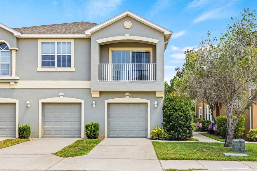 REDUCED! Welcome to this DR Horton gated community offering a newly remodeled  2-bedroom, 2.5-bathroom with attached garage townhome located within community of Eagle Palms. The first floor offers an inviting open-floorpan, the living room, dining room, and kitchen flow offering a great space for all lifestyles. the sliding doors in the master room offering a private  patio. The open kitchen area has plenty of space including a bar counter and a walk-in pantry closet.  The Home features brand new luxury vinyl wood plank and a freshly painted look on all of the walls, Nice Corian countertops, newer appliances make this place a great value. Enjoy the community pool, gated entrance and convenient location to jump on all the expressways. Hurry up and schedule a tour while its still available!