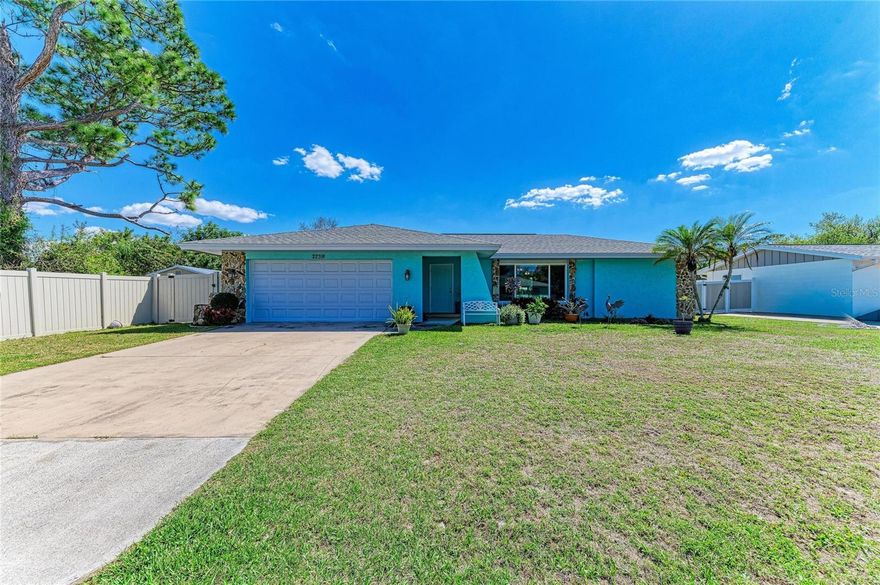 Welcome to this beautifully updated Port Charlotte home, where modern upgrades meet comfort and functionality. This home offers a bright, open floor plan with raised 8-foot ceilings, spacious bedrooms, and abundant natural light throughout. Recent upgrades make this home truly move-in ready, including brand-new LVP flooring (2024) throughout the entire home, a remodeled kitchen featuring quartz countertops, a new backsplash, and newer appliances, as well as recently renovated bathrooms. Major improvements provide peace of mind, including a new roof (2024), hurricane-impact doors and windows throughout, and a newer HVAC system and hot water heater. Additional features include electronic blinds throughout the home for added convenience and comfort. Step outside to a spacious backyard with plenty of room for outdoor living, entertaining, or adding a future pool. Conveniently located near shopping, dining, and Gulf beaches, this property is ideal as a full-time residence, seasonal getaway, or investment opportunity.