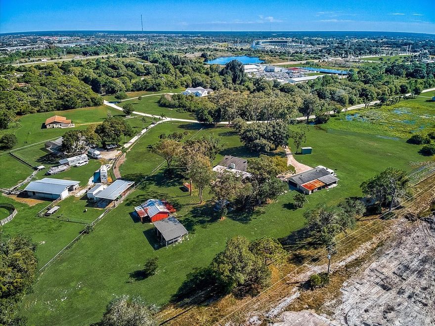 Awesome development opportunity on 5.23 acres close to the new Sarasota Memorial Hospital and Sarsasota County Sherriff's building as well as Publix shopping plaza and restaurants nearby. Only 4.5 miles to Nokomis Beach or 6.6 miles to Venice Beach. This entire parcel is Flood Zone X. Assemblage available with 2 neighbors parcels to bring it to 16.68 acres.

Area Growth & Development Momentum

The subject property is positioned within one of the fastest-growing corridors in South Sarasota County, surrounded by substantial planned and recently delivered development that continues to transform the Laurel Road / I-75 area into a true mixed-use destination.

Immediately east of the site, a major master-planned mixed-use project is advancing on approximately 32 acres. This development is expected to introduce a full spectrum of uses including hospitality, office, retail, residential, assisted living, and self-storage—bringing new population density, employment, and daily traffic to the immediate area.

To the west, Casatta Lakes is delivering a 151-home luxury residential community, with custom new construction homes commanding prices well above $700,000. This high-income residential base strengthens long-term demand for retail, medical, service, and lifestyle-oriented uses nearby.

Southwest of the property, a large-scale commercial mixed-use project is planned along Laurel Road, anchored by national big-box retailers including Walmart and Home Depot. This development will further solidify Laurel Road as a primary retail and commercial spine serving both local residents and regional traffic.

The area is also anchored by Sarasota Memorial Hospital, which has already completed a significant expansion and continues to invest heavily in the surrounding medical district. Current plans include a new state-of-the-art Rehabilitation Pavilion, reinforcing the corridor’s role as a regional healthcare hub and driving sustained demand for medical office, outpatient, hospitality, and supporting commercial uses.