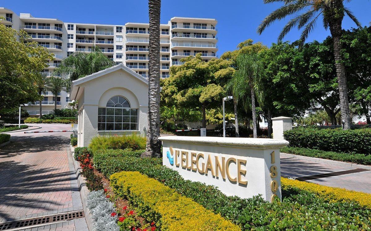 The minute you drive up the elegant brick driveway, past the manned security gate and through the large glass doors, you view the large and impressive lobby and behind it the crystal-clear turquoise waters of the Gulf. Welcome to L’Elegance on Lido key, one of the most desirable residences in Sarasota, and to your dream coastal escape. Open the front door of this stunning 2-bedroom, 2.5-bath Gulf-front condo with a spacious den and delight in panoramic views of the Gulf through floor-to-ceiling, sliding-glass doors in every room. Perched on the third floor, this residence captures the beauty of swaying palm trees, soft white sand, and miles of mesmerizing sea—an ever-changing canvas of sun and sky. The interior has been completely and thoughtfully updated in soft, neutral hues that echo the surrounding beachscape. Sleek tile flooring runs throughout, enhancing the serene, airy palette. The kitchen has been completely remodeled and opened up, allowing the captivating view to extend seamlessly through the main living space. The Unit is equipped with an in-unit laundry room, walk-in closets in each of the two bedrooms and a flexible third room that can serve as a den, office or child’s bedroom, all of which make everyday living here is as effortless as it is beautiful. Step outside any room and marvel at the 48x8 foot Gulf-front balcony—large enough for both a dining table and a separate seating area—perfect for al fresco meals, morning coffee, or a cocktail party with friends to enjoy an unbeatable view of the sunset.
The condo comes mostly furnished, complete with dishes, kitchen utensils, cleaning and hardware equipment, linens, and towels—making your move-in a breeze. Just bring your suitcase and start enjoying the ultimate beachfront lifestyle. The building is known for its resort-style amenities, including a beachfront lap pool, a children’s wading pool, an adult hot tub, and a wooden pier providing easy access to the beach. A state-of-the-art fitness center is complemented by luxurious locker rooms with saunas, while tennis enthusiasts will appreciate access to the only two Har-Tru tennis courts on Lido Key. Additional offerings include a card and billiards room, 24/7 gated security, and secure underground parking, ensuring peace of mind and convenience. For nature lovers and adventurers, South Lido Nature Park is located just behind the building. This hidden gem offers peaceful walking trails and the unforgettable experience of kayaking through lush mangrove tunnels, where you can spot native wildlife and take in the untouched beauty of Florida’s coastline. Just steps away, the vibrant energy of St. Armands Circle awaits with its upscale boutiques, fine dining, and a calendar full of art shows and lively events. A short drive over the John Ringling bridge takes you into the heart of downtown Sarasota, where more exceptional restaurants, shopping, and cultural attractions complete the experience. This rare opportunity blends sophistication and tranquility in a truly breathtaking Gulf-front setting. Discover the pinnacle of coastal living and experience life at L’Elegance—where every day feels like a vacation.