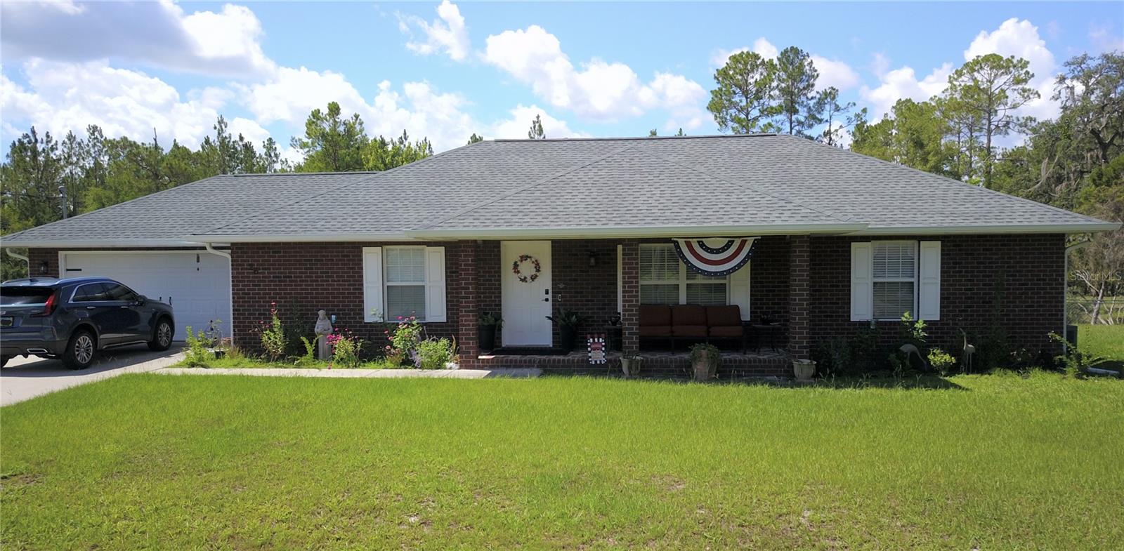 Look no further!! This home is ready for you. This is a turnkey move in ready home ready for the next family. Whether you are a first time homebuyer or looking for something more, this is your home. The brick home is a 3bedroom/2bath that has over 2,000sqft and oversized corner lot. it has beautiful wood flooring throughout the home. It has a beautiful lanai and a big shed on the property with electricity. The roof is less than 3 years old. This pristine home has been very well maintained. This home is also USDA eligible which you may qualify for no down payment required. It is close to shopping, schools, medical facilities, libraries, restaurants, I-75 and so much more! Do not wait to schedule your private showing.