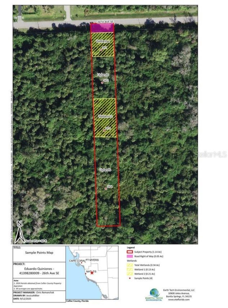 1.14 acre Lot Ready for Dream Home -DEP approved Lot in Golden Gate Estates Area off Desoto and Golden Gate Blvd 
Rare opportunity to build your custom 3100 sq ft home and save quite a bit of money on permitting 
This area is growing many new construction homes all around. This lot is still very private on a paved road with electric at the road.  
Property is not far from Naples Beaches, and South of Ave Maria University.. 
clear and COMPLETED PROTECTED SPECIES REPORT...State DEP 404 mitigation Costs have been paid for you.  

Call for additional information and copy of reports.