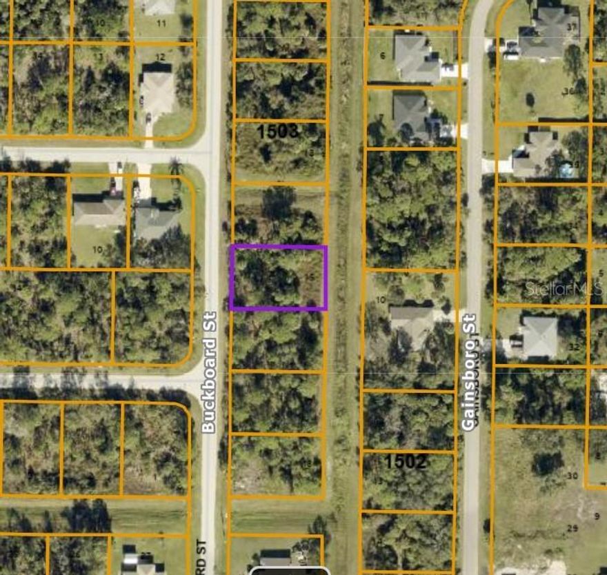 Build your dream home on or invest in this conveniently located lot in fast growing city of North Port. Located close to Gulf Beaches, Springs, Downtown Port Charlotte, Charlotte Harbor, Golf Courses, Parks, Schools, Shopping and Entertainment.