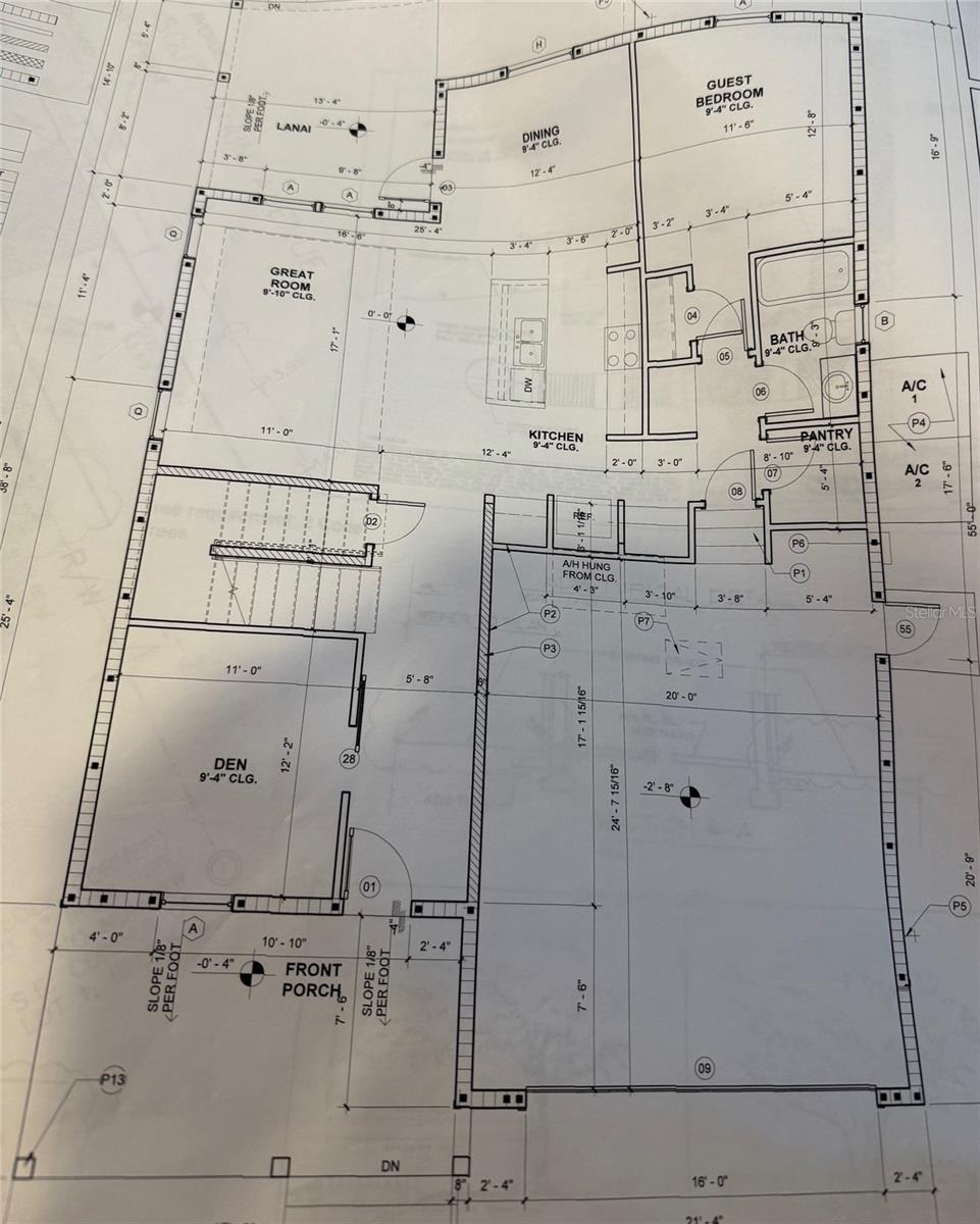 1/2 CLOSED ALLEY ABUTTING THEREON - Residential