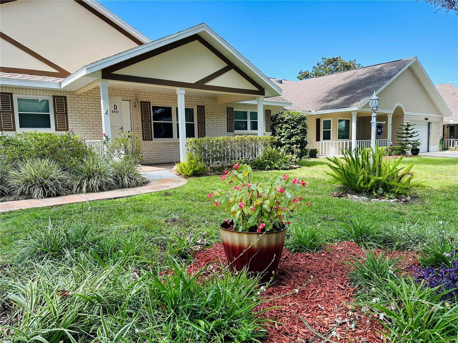 Total A/C Living Area 1,531 Sq Ft. Motivated Seller is Offering a $3,870 Concession to Buyer - Use $$$ however You Like to Make Your Home Purchase Easier! This Bright and Popular Birmingham model has L/A 1,369 Sq Ft + 162 A/C FLEX Room with Closet (can use as 3rd bedroom) = Total Living Area 1,531 Sq Ft. Roof was Installed 2019. Villa has numerous Solar Tubes throughout providing Plenty of Light, Vinyl Plank Flooring and Tile, Master Bedroom has Ensuite Bathroom with Walk-In Shower, Large Walk-In Closet, Window Treatment & Ceiling Fans throughout, and You can Do Your Dishes while Looking Out the Window! It even has Separate Covered Parking for Your Golf Cart! The HOA Fee includes Lawn care, Basic Cable, Roof Repairs and Exterior Painting. Great location within the OTOW community!
On Top of the World "OTOW" is a Leader in the Retirement Community. It is Pet Friendly, and Provides a Magnitude of Recreational Activities & Amenities including Gated Community, Clubhouses, 3 Golf Courses, Driving Range, Practice Facility & Pro Shop, Restaurants with Full Service Bars, Recreation & Fitness Centers, Indoor & Outdoor Swimming Pools, Jacuzzi, Sauna, Steam Room, Live Entertainment, Dancing, "Doggie" Happy Hour, Tennis, Basketball & Pickleball Courts, Softball Field, Private Flying Field w/RC Planes, Remote-Control Airplane Field & Car Track, RV Parking, Bus (Courtesy), Archery Club, Billiard Room with Tournament Pool Tables, Horseshoe, Miniature Golf, Arcade, Hobby Building, Art Studios, Wood Working Shop, Card Rooms, Library, Education Center, Arbor Club, Ballrooms & Meeting Rooms Available for Rental at No Cost to Residents.
Over 175 Organized Clubs, Wide Selection of Community Activities, Events & Classes Offered Daily Will Keep You Busy & Socially Active. Minutes from the World Equestrian Center, Hospitals, Medical Professionals, Theaters, Hwys and Downtown Ocala.
Enjoy Golf Cart Accessibility to Restaurants, Entertainment, Grocery Stores, Shopping... You can take the Community's Courtesy Bus.
Ocala/Marion County is officially named the "Horse Capital of the World®", a testament to the County's unique involvement in all things equestrian and its record of producing some of the finest champions.
*** INVESTORS: There is No wait to Lease after Closing. Can lease 6 months and one week Furnished or one (1) year lease Unfurnished.