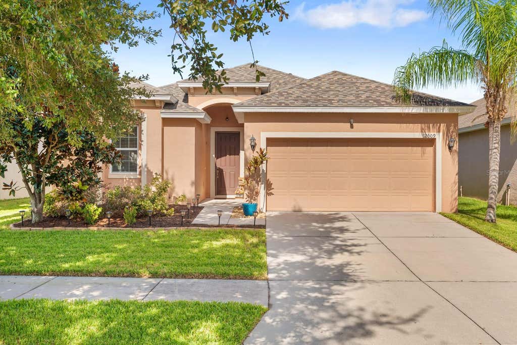 Photo of 12009 Rambling Stream Dr, Riverview, FL 33569 (MLS # TB8540458)